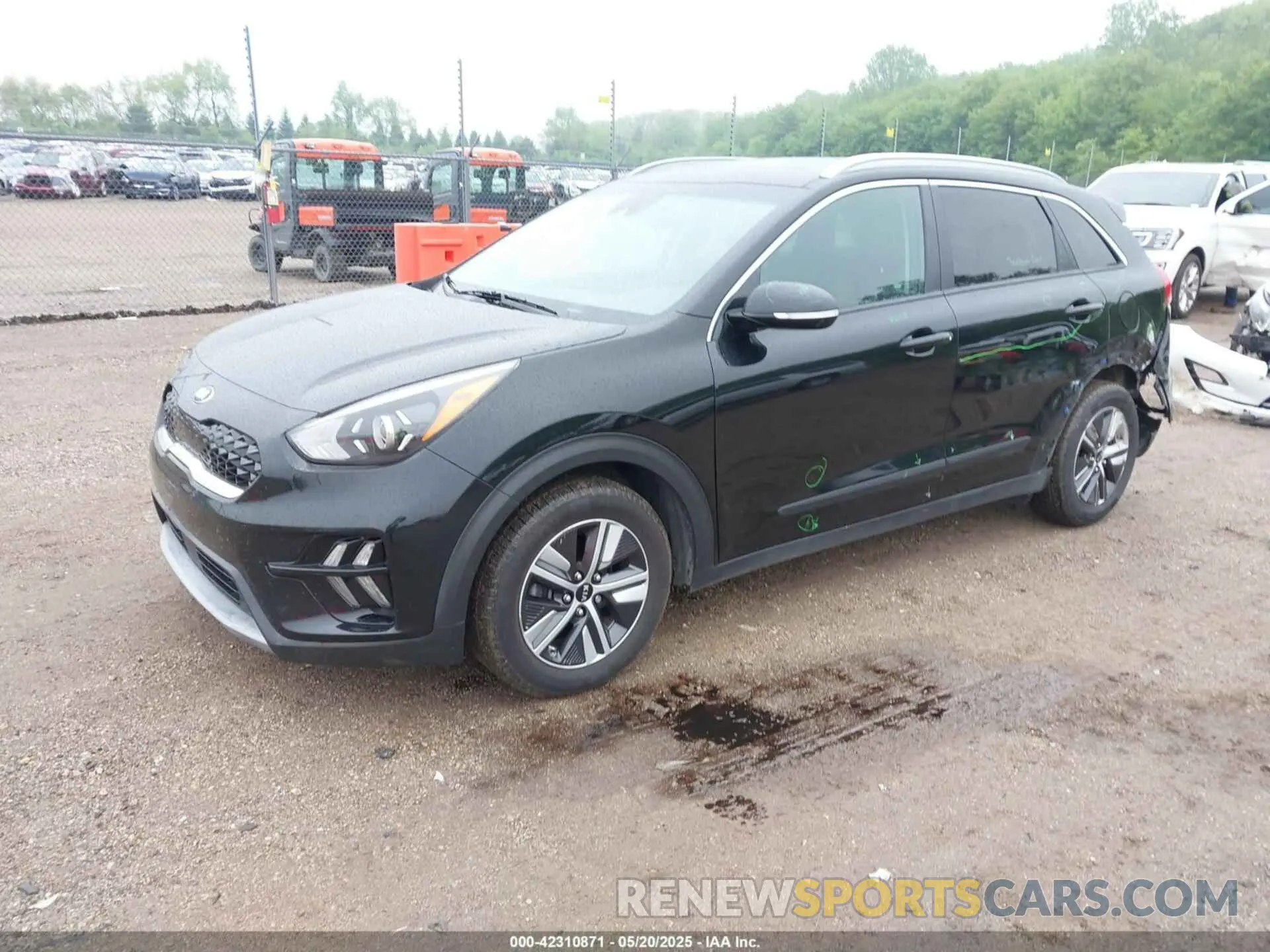 2 Фотография поврежденного автомобиля KNDCE3LC8L5429027 KIA NIRO 2020