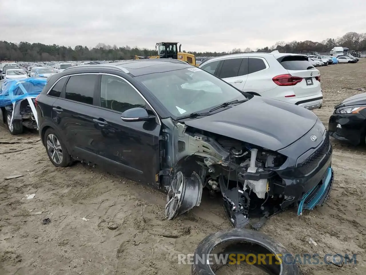 4 Фотография поврежденного автомобиля KNDCE3LG5L5071680 KIA NIRO 2020
