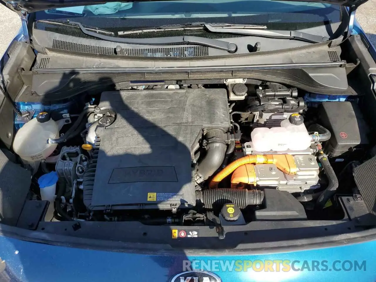 14 Photograph of a damaged car KNDCB3LC0M5470097 KIA NIRO 2021