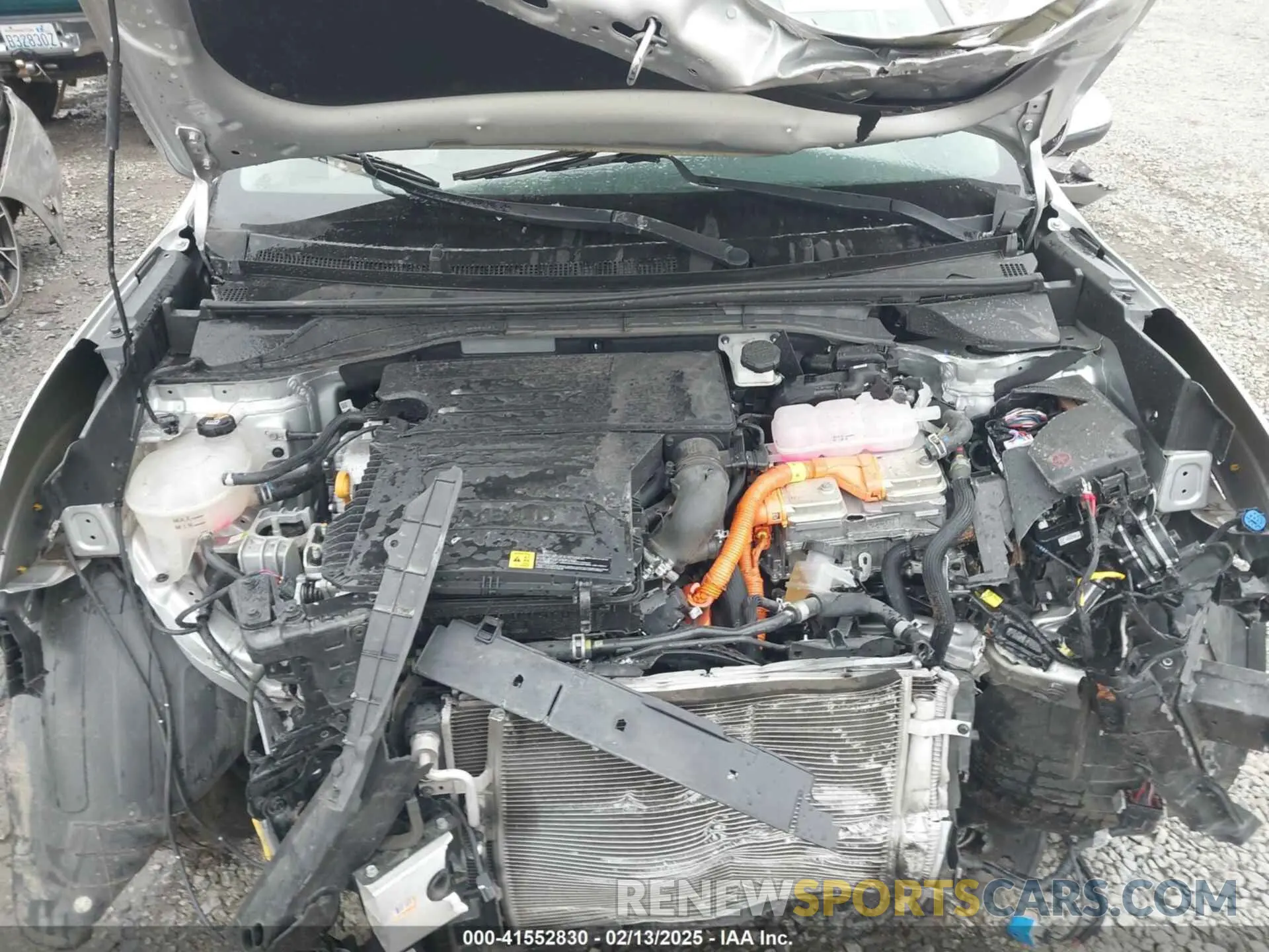 10 Photograph of a damaged car KNDCB3LC0M5471220 KIA NIRO 2021