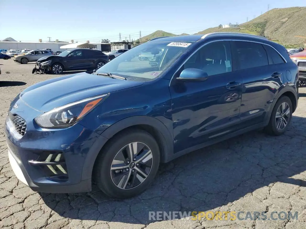 1 Фотография поврежденного автомобиля KNDCB3LC3M5471647 KIA NIRO 2021