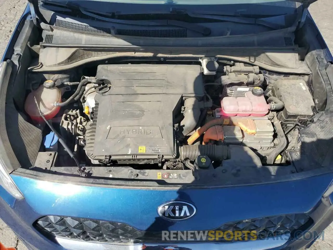 12 Фотография поврежденного автомобиля KNDCB3LC3M5471647 KIA NIRO 2021