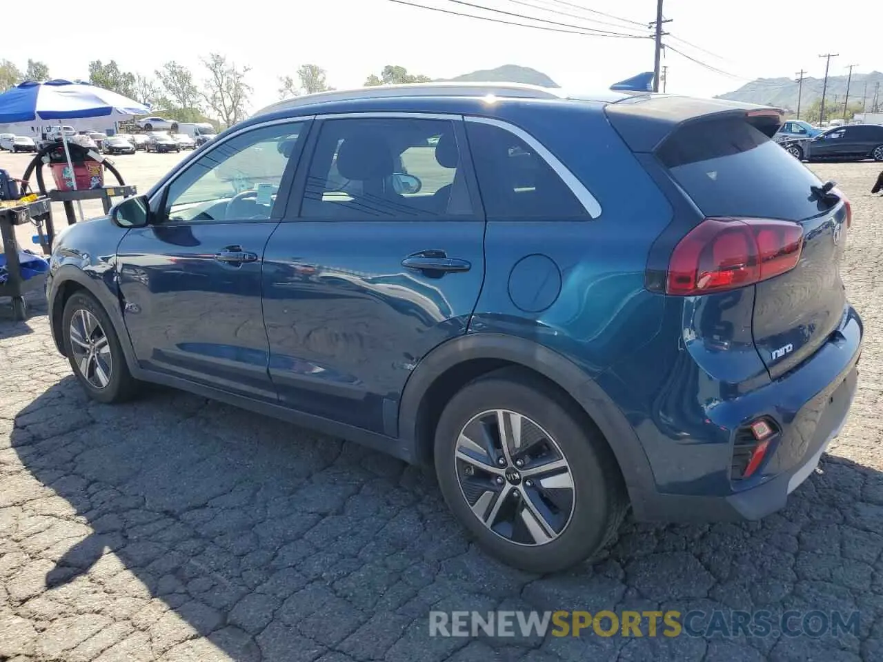 2 Фотография поврежденного автомобиля KNDCB3LC3M5471647 KIA NIRO 2021