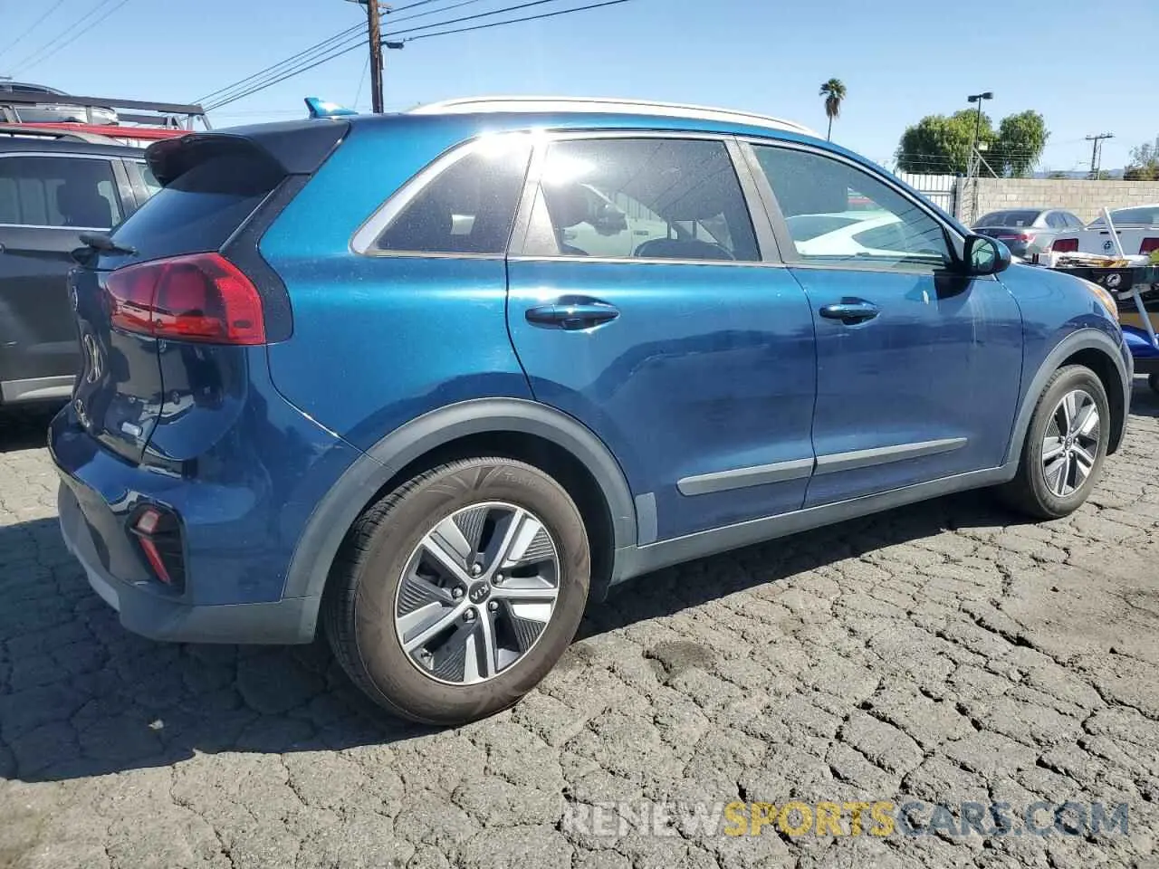 3 Фотография поврежденного автомобиля KNDCB3LC3M5471647 KIA NIRO 2021