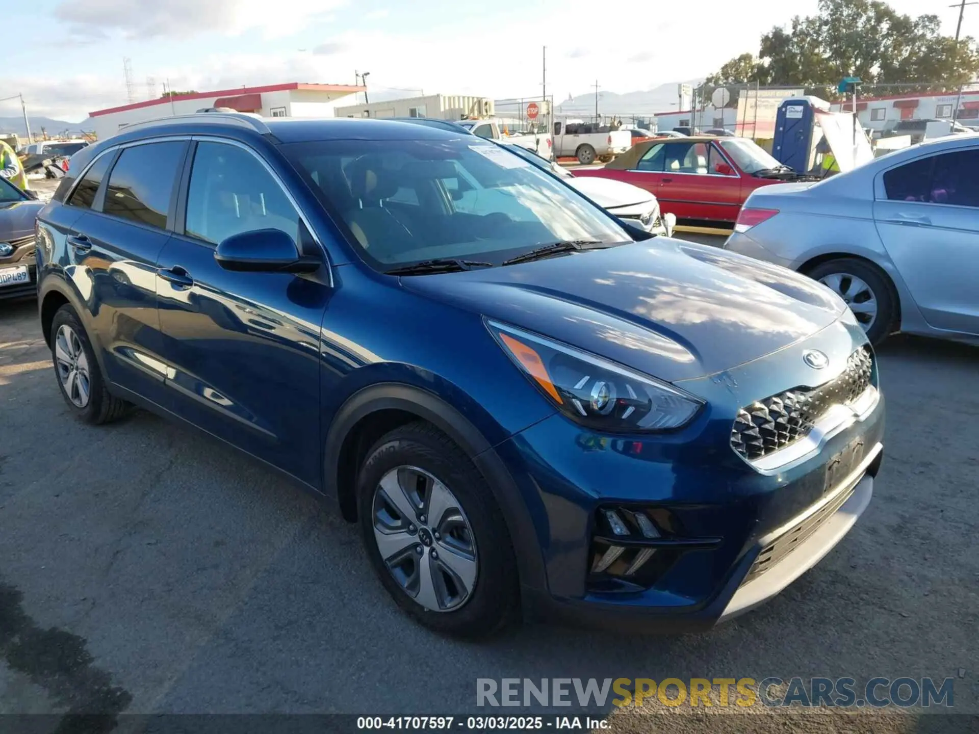 1 Фотография поврежденного автомобиля KNDCB3LC4M5471852 KIA NIRO 2021