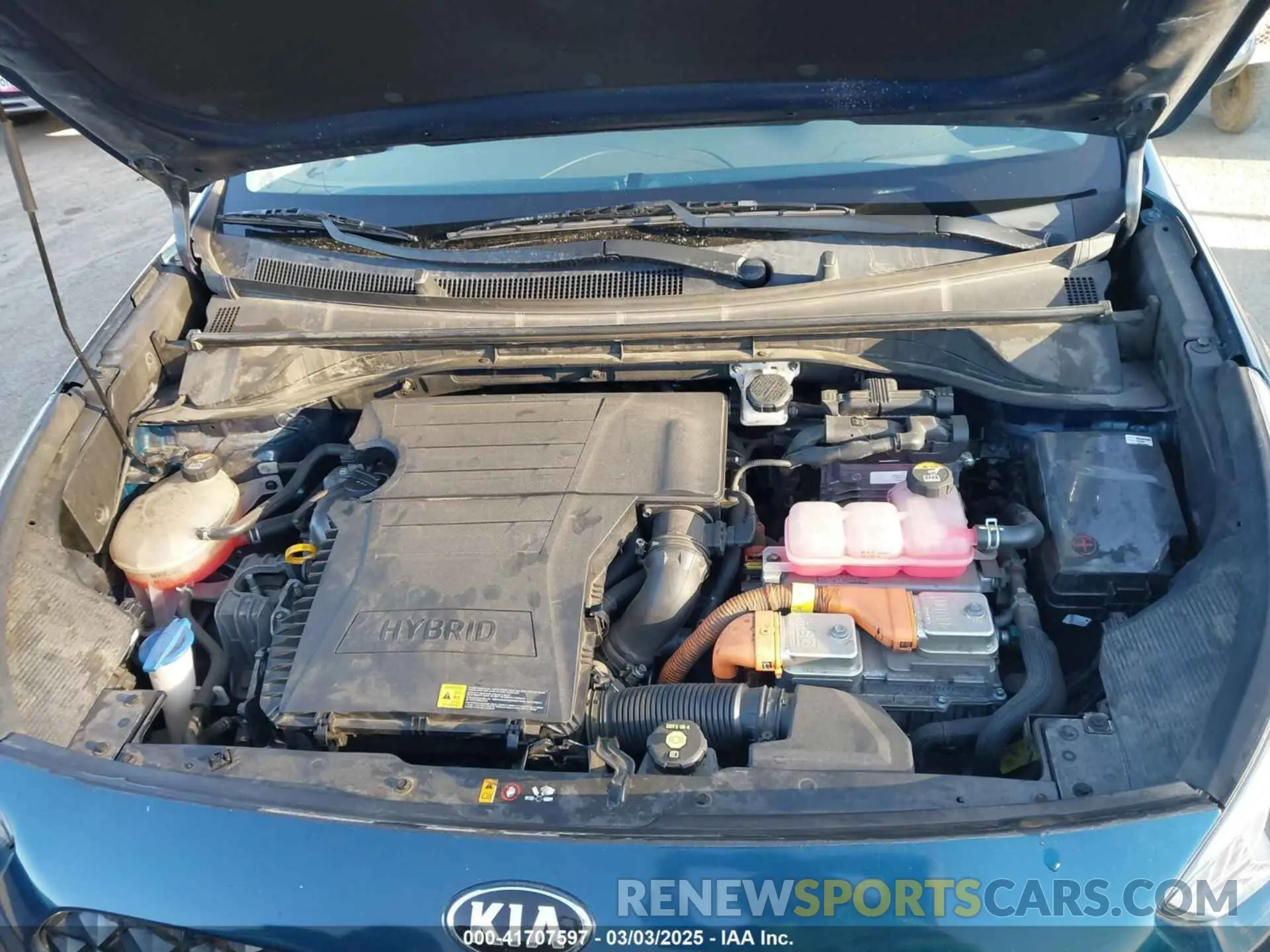 10 Фотография поврежденного автомобиля KNDCB3LC4M5471852 KIA NIRO 2021