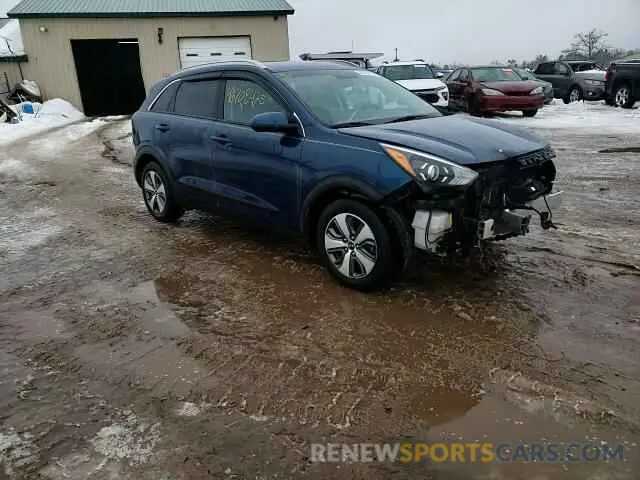 11 Фотография поврежденного автомобиля KNDCB3LC6M5476096 KIA NIRO 2021