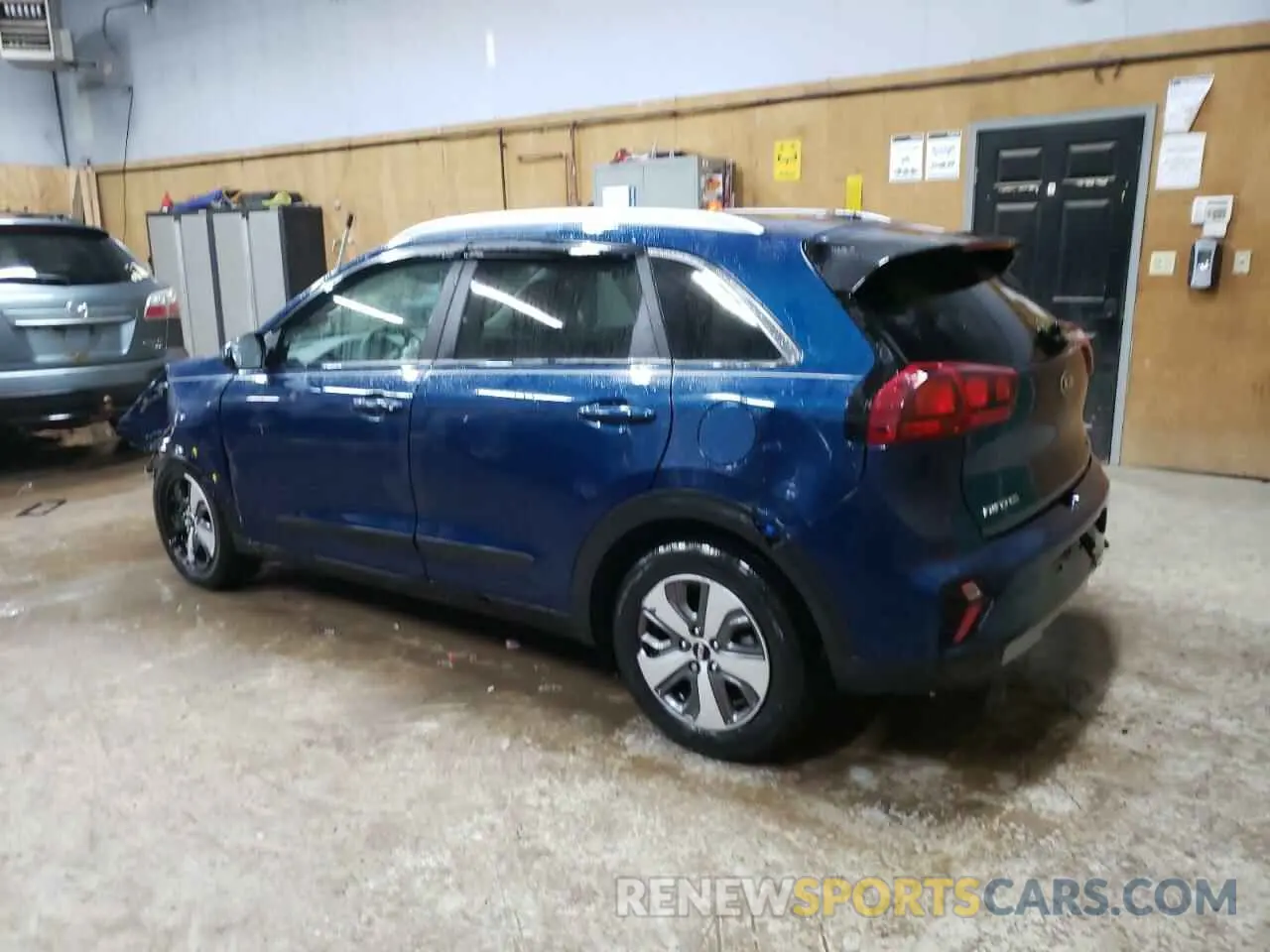 2 Фотография поврежденного автомобиля KNDCB3LC6M5476096 KIA NIRO 2021