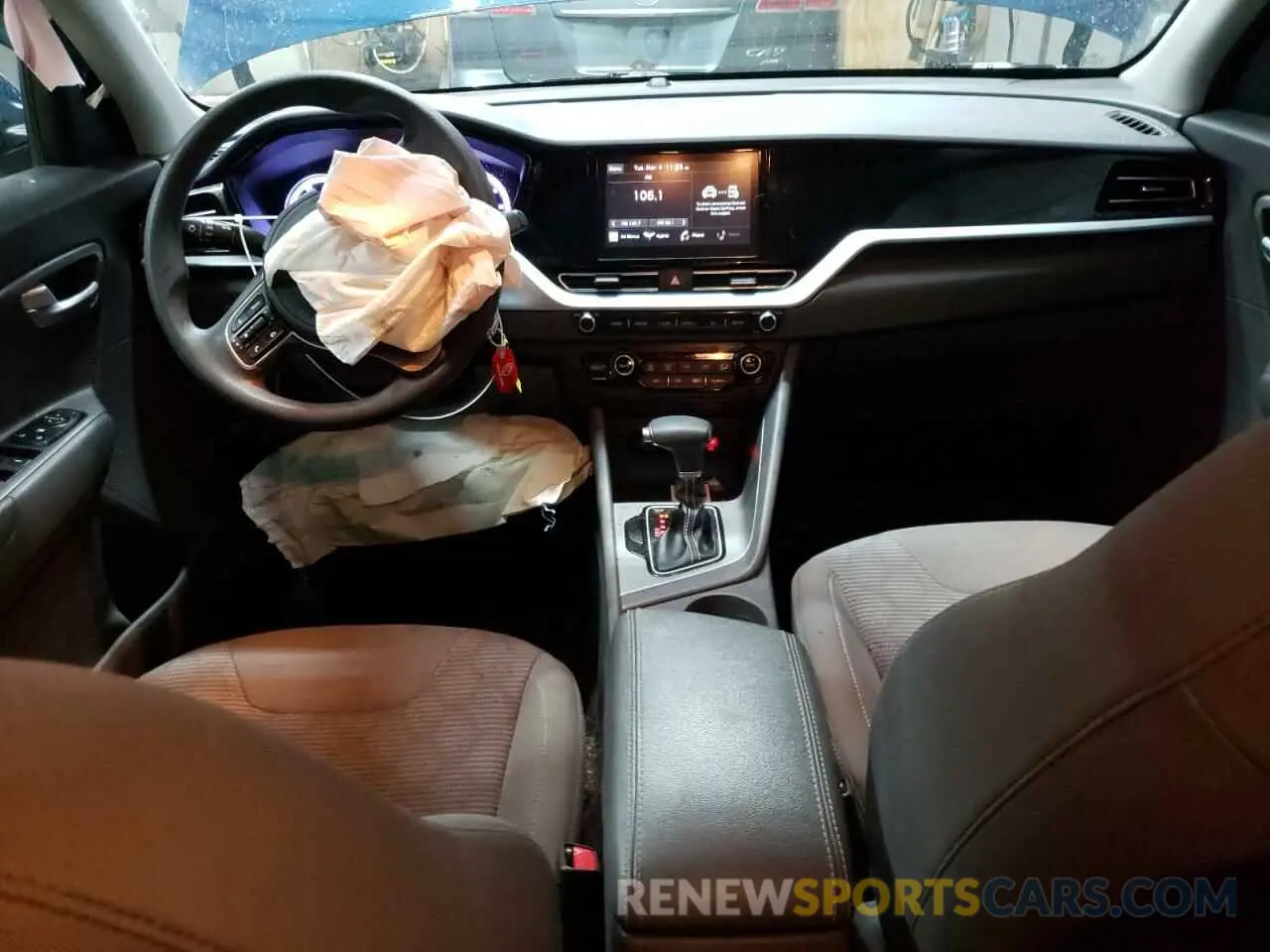 8 Фотография поврежденного автомобиля KNDCB3LC6M5476096 KIA NIRO 2021