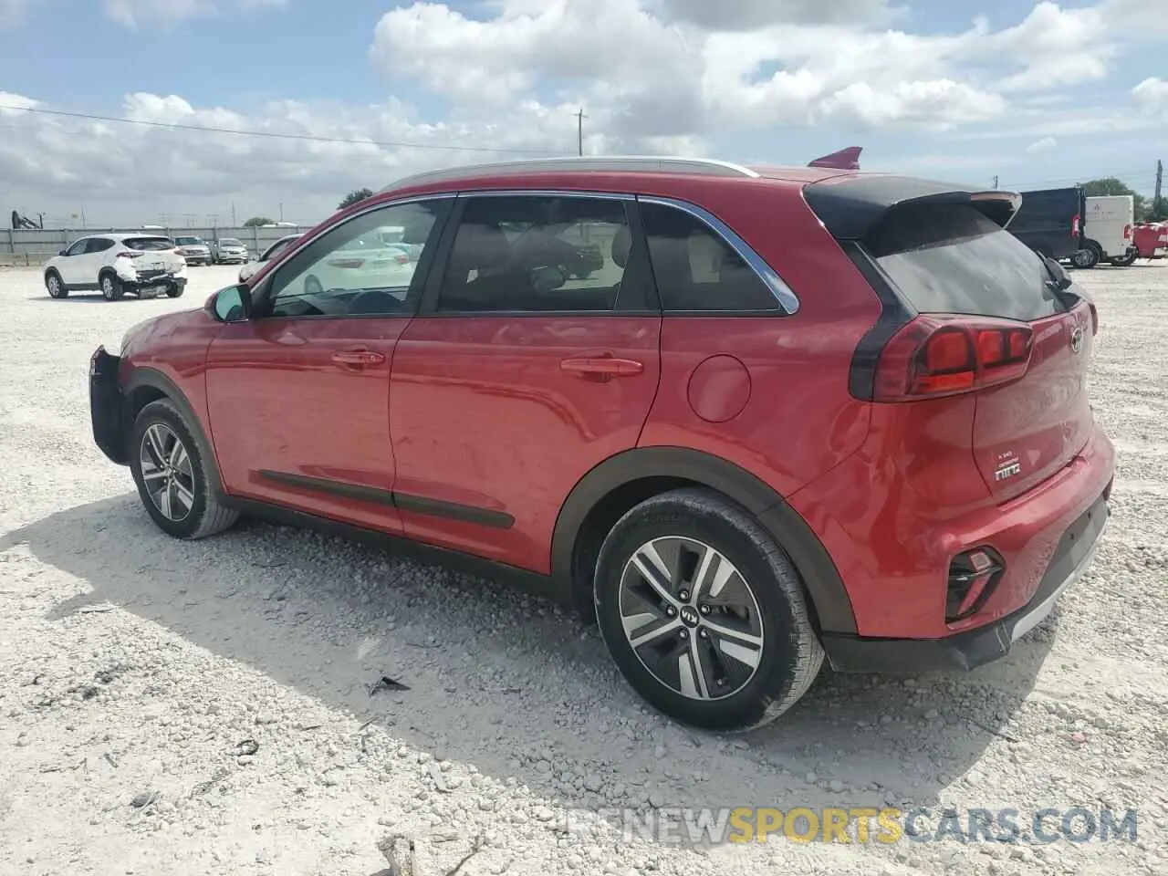 2 Фотография поврежденного автомобиля KNDCB3LC7M5469142 KIA NIRO 2021