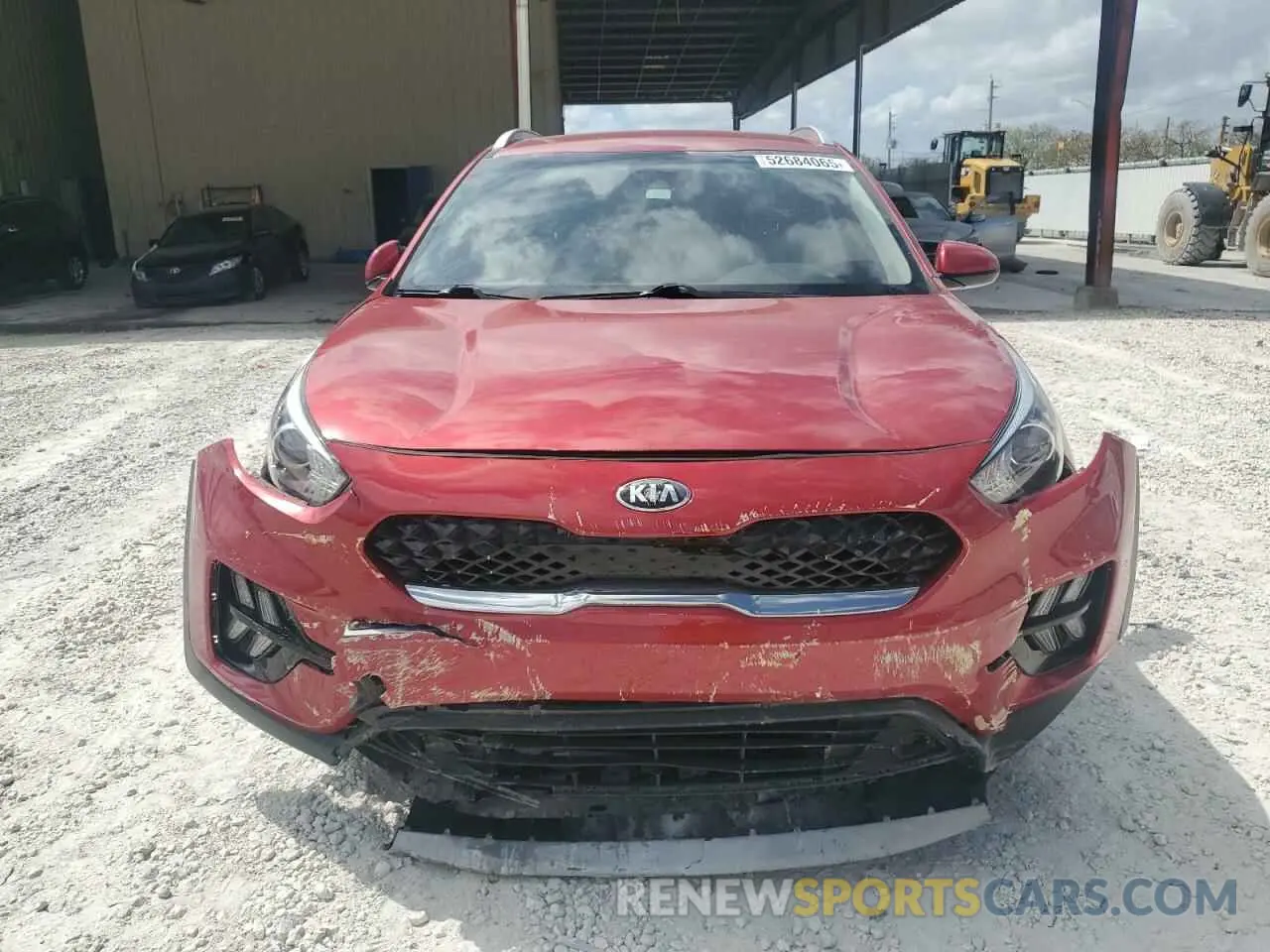 5 Фотография поврежденного автомобиля KNDCB3LC7M5469142 KIA NIRO 2021