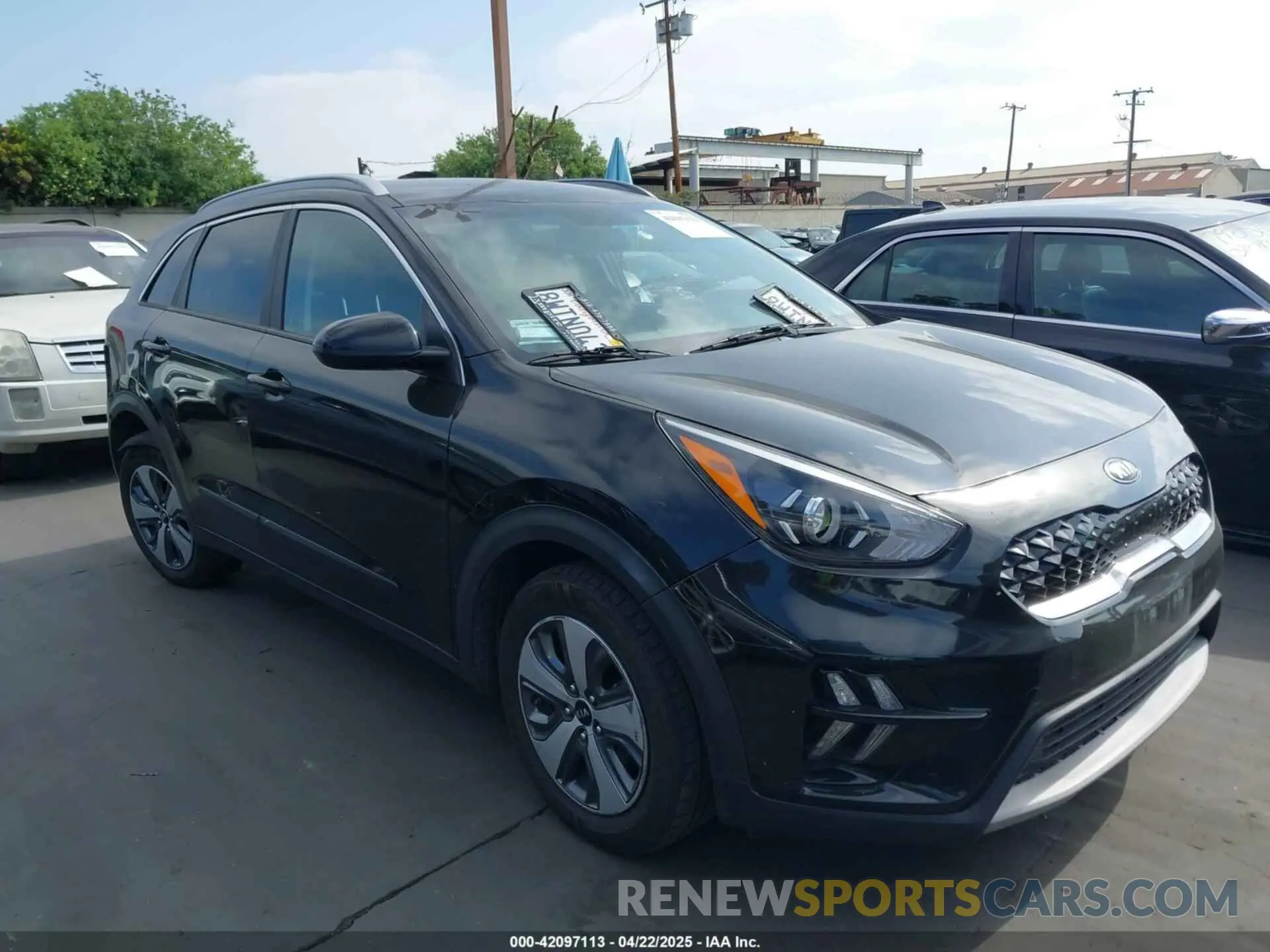 1 Фотография поврежденного автомобиля KNDCB3LC9M5475783 KIA NIRO 2021