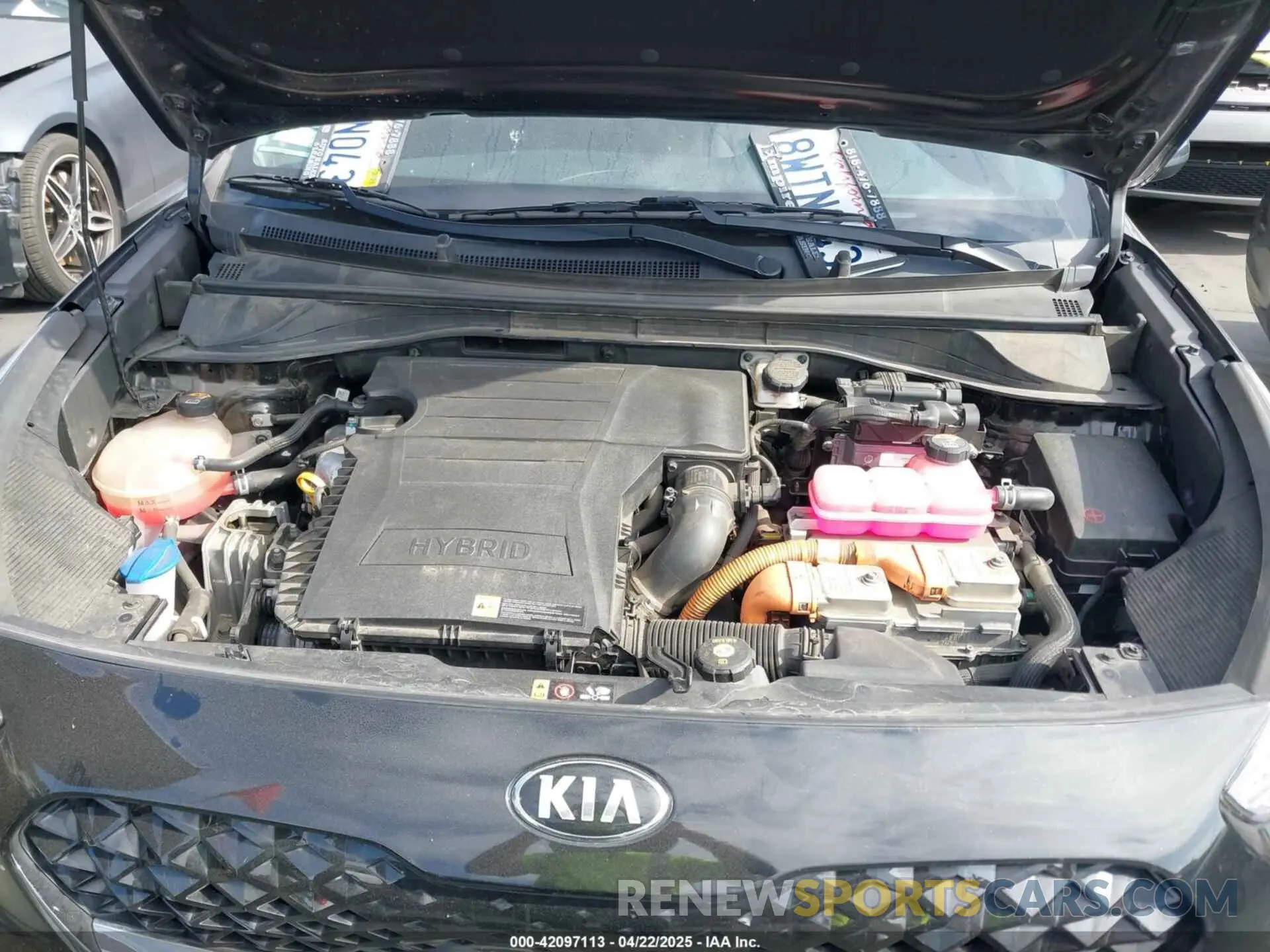 10 Фотография поврежденного автомобиля KNDCB3LC9M5475783 KIA NIRO 2021