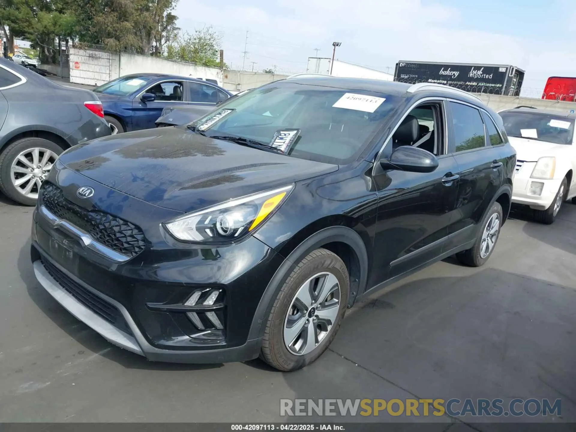 2 Фотография поврежденного автомобиля KNDCB3LC9M5475783 KIA NIRO 2021