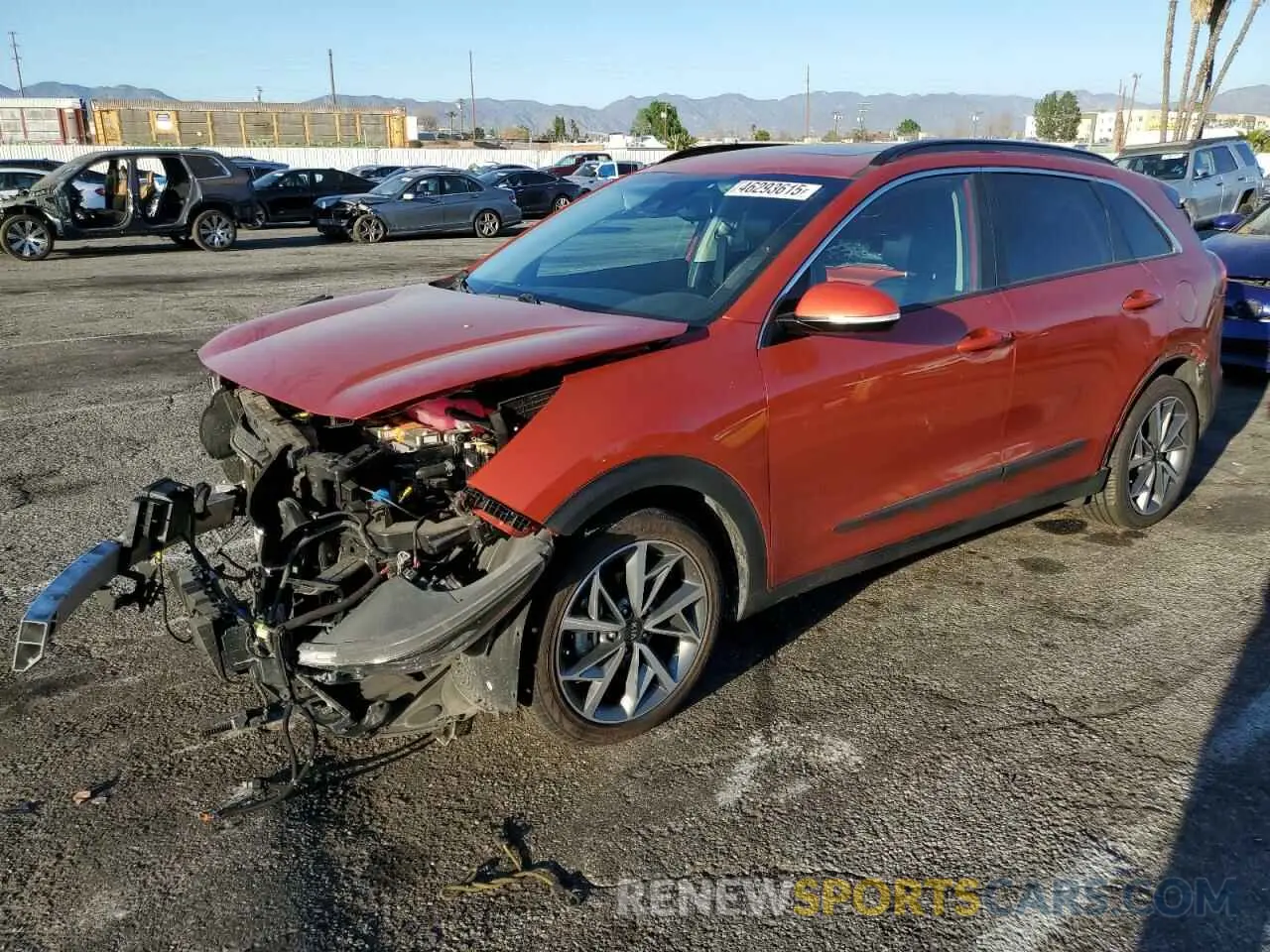 1 Фотография поврежденного автомобиля KNDCC3LC1M5475550 KIA NIRO 2021
