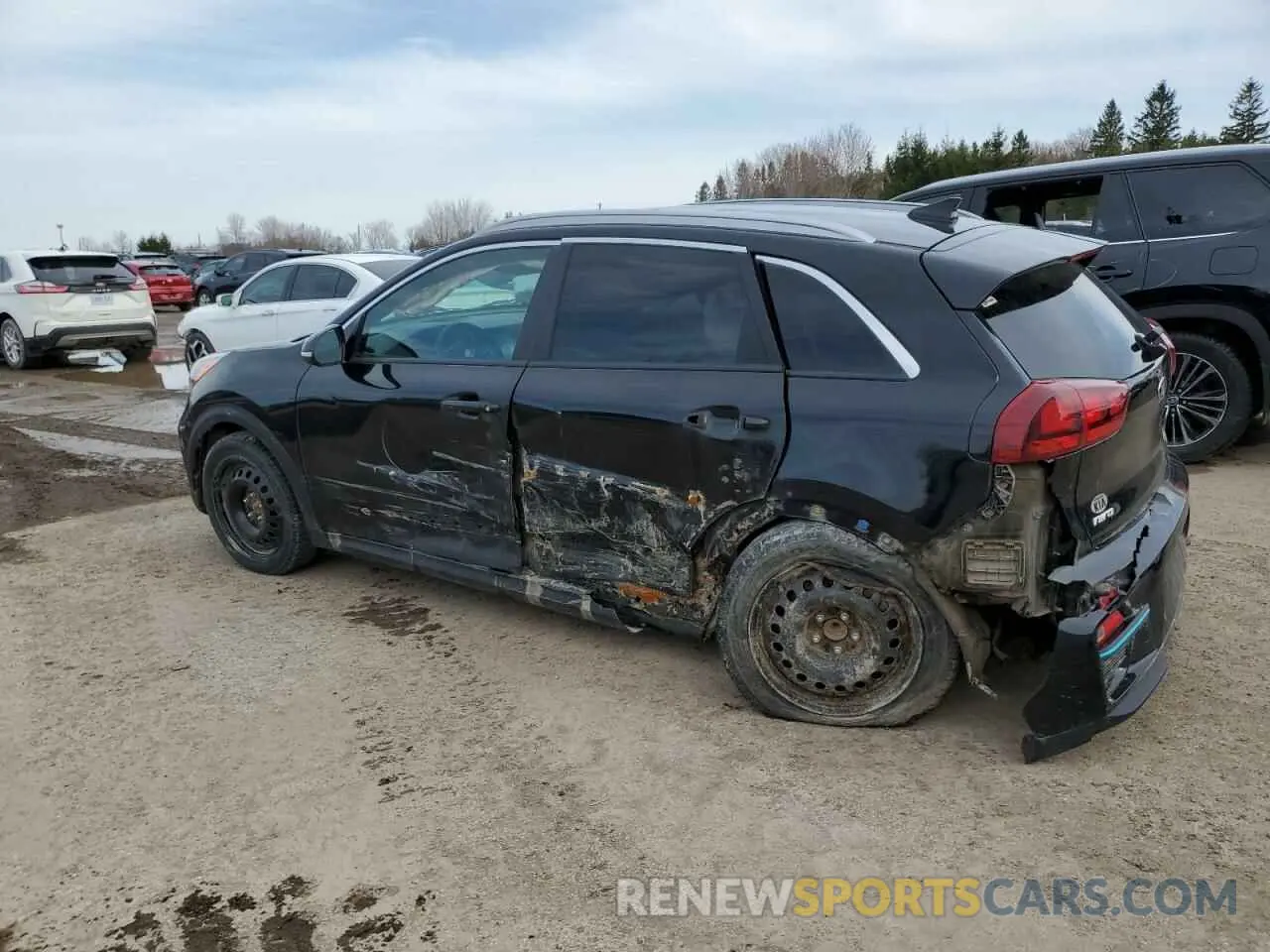 2 Фотография поврежденного автомобиля KNDCC3LG9M5093835 KIA NIRO 2021