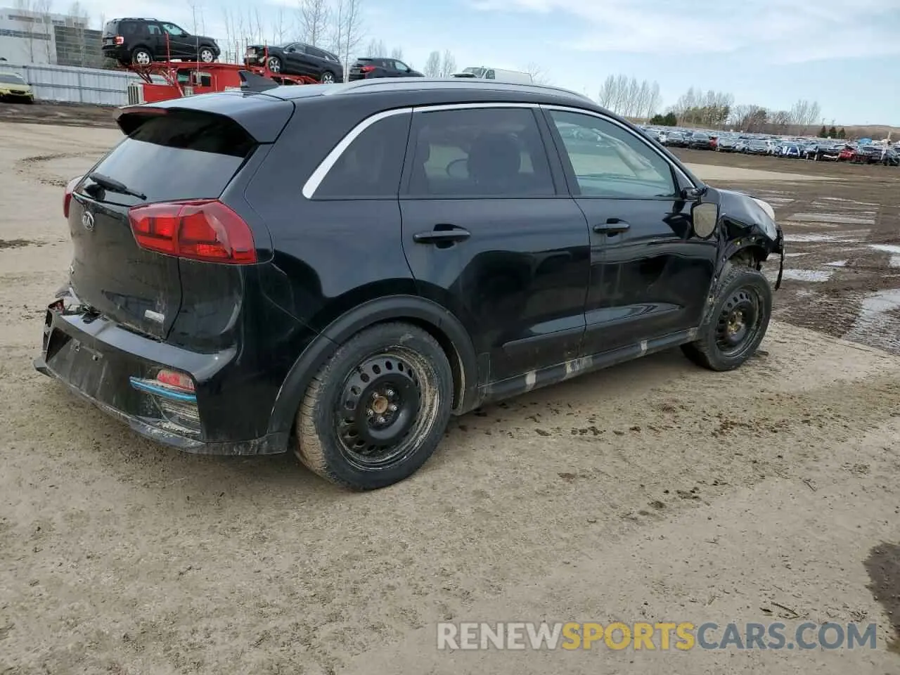 3 Фотография поврежденного автомобиля KNDCC3LG9M5093835 KIA NIRO 2021