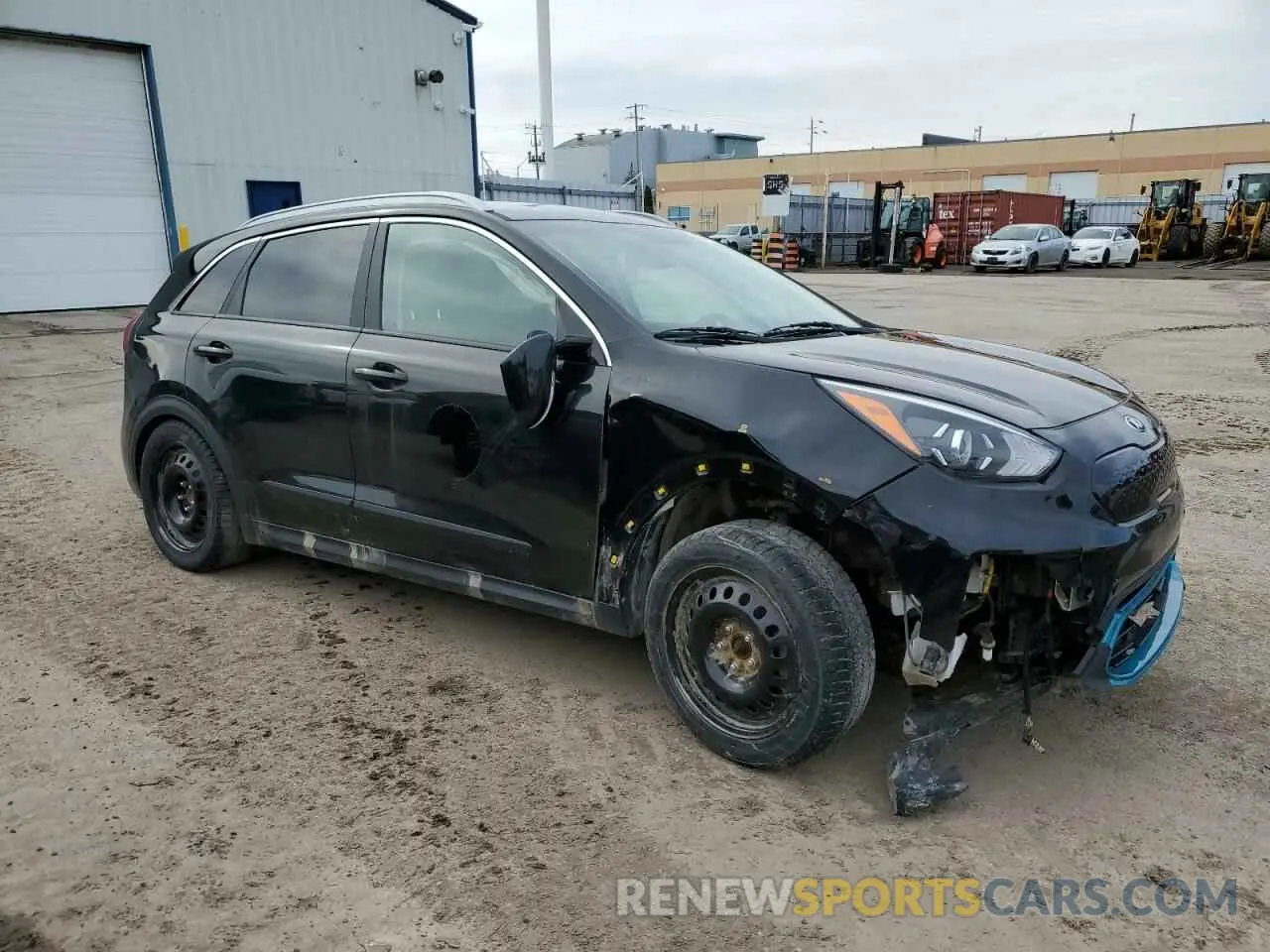 4 Фотография поврежденного автомобиля KNDCC3LG9M5093835 KIA NIRO 2021