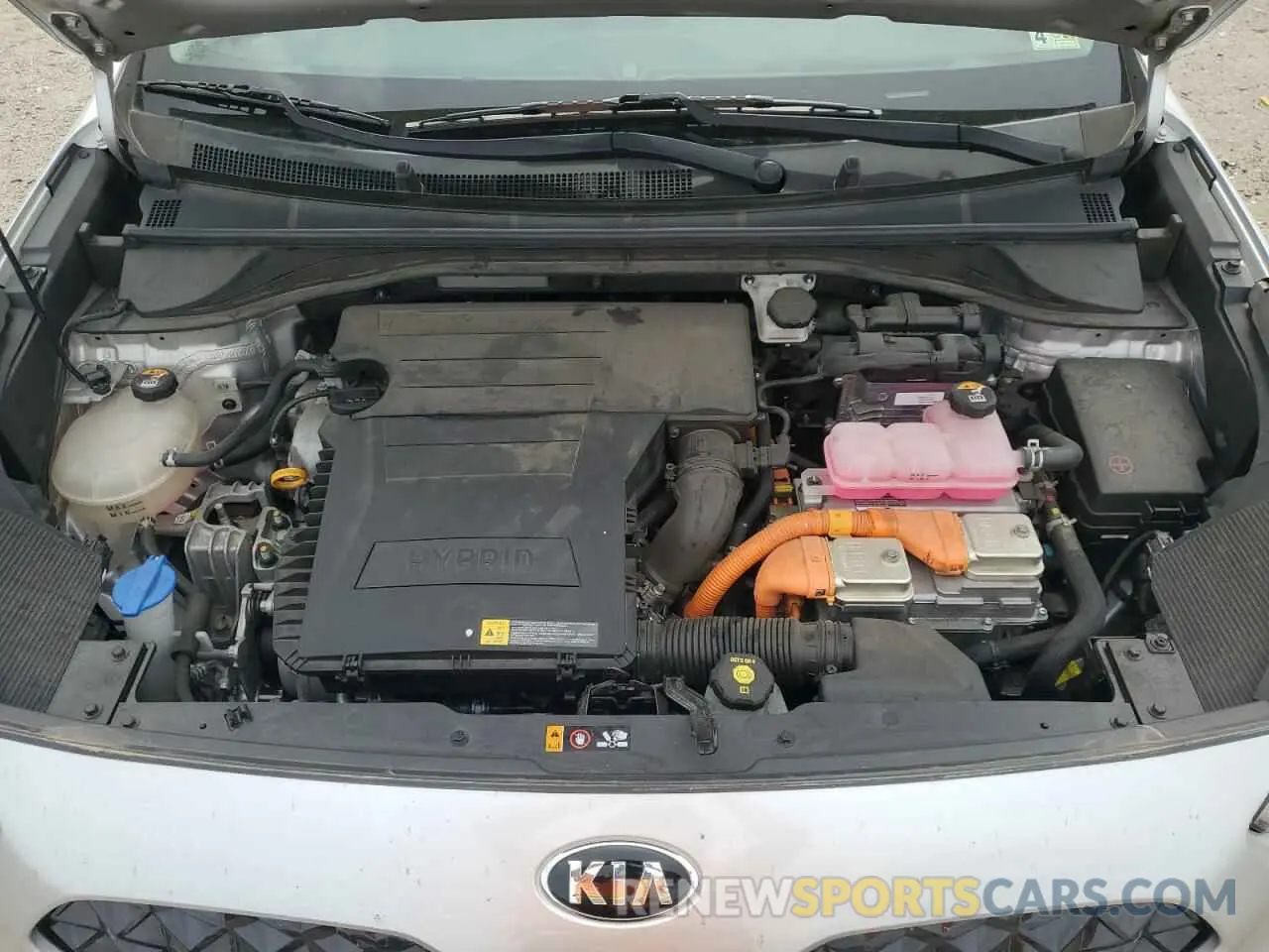 12 Фотография поврежденного автомобиля KNDCE3LC2M5462655 KIA NIRO 2021