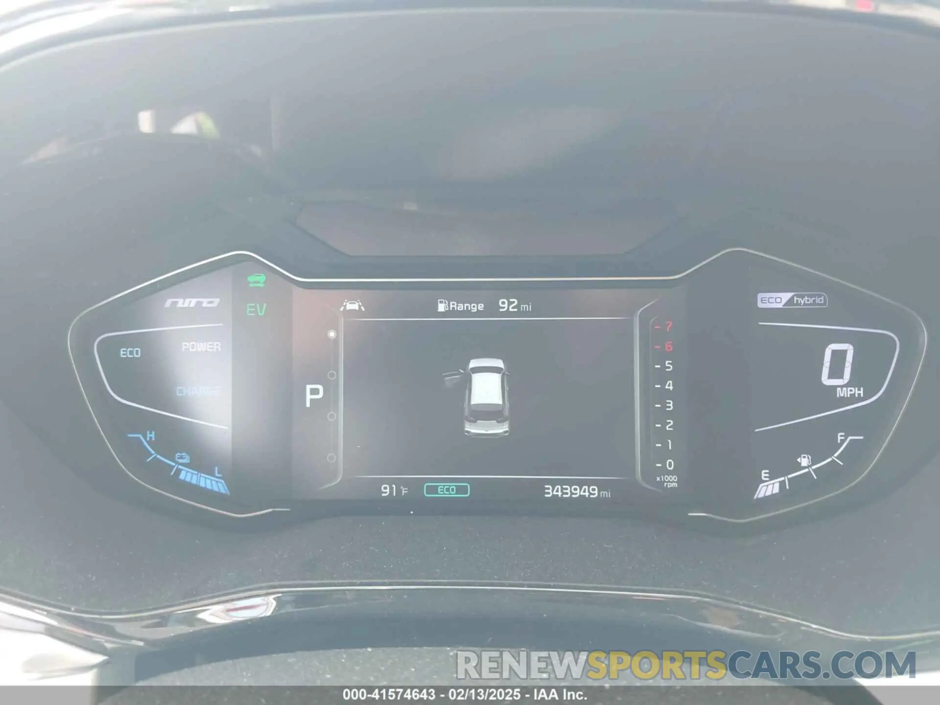 7 Photograph of a damaged car KNDCE3LCXM5481843 KIA NIRO 2021