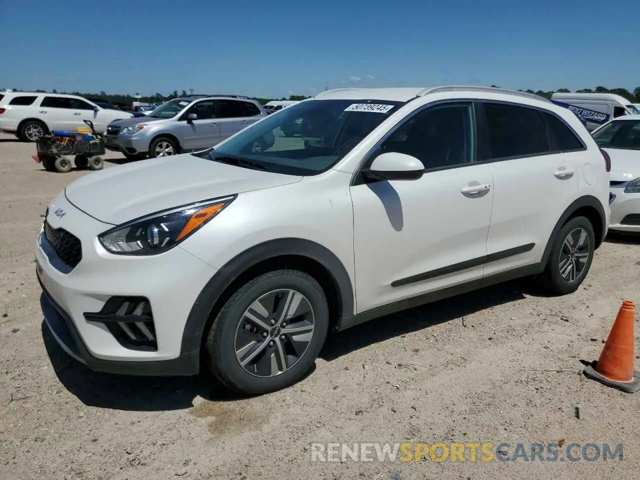 1 Фотография поврежденного автомобиля KNDCB3LC2N5523576 KIA NIRO 2022