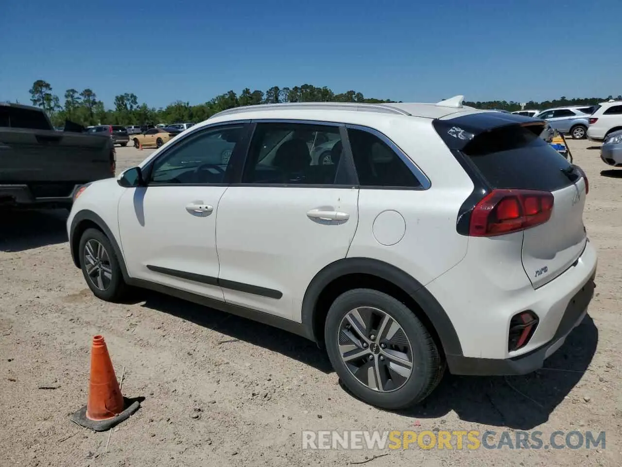 2 Фотография поврежденного автомобиля KNDCB3LC2N5523576 KIA NIRO 2022