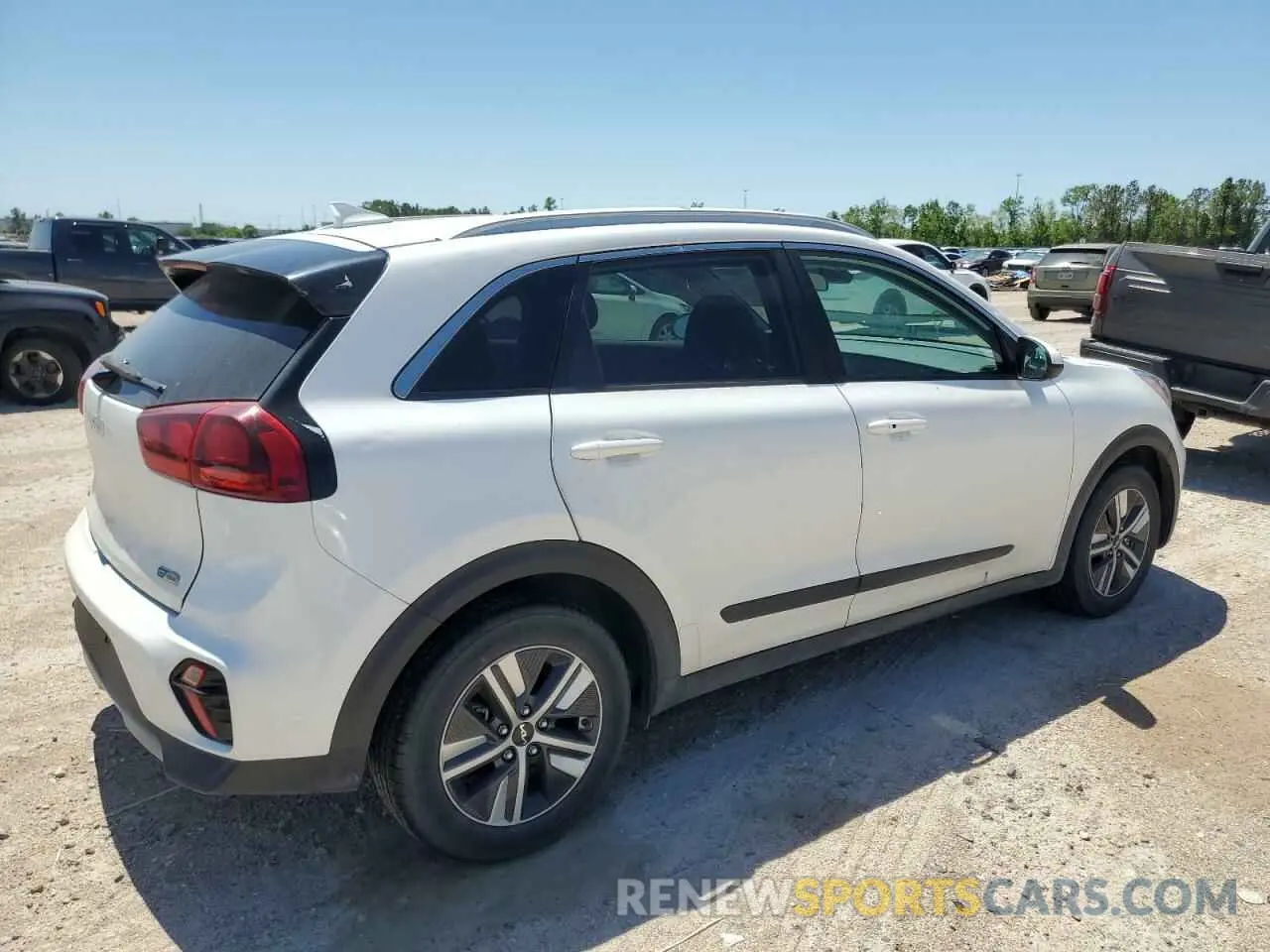 3 Фотография поврежденного автомобиля KNDCB3LC2N5523576 KIA NIRO 2022