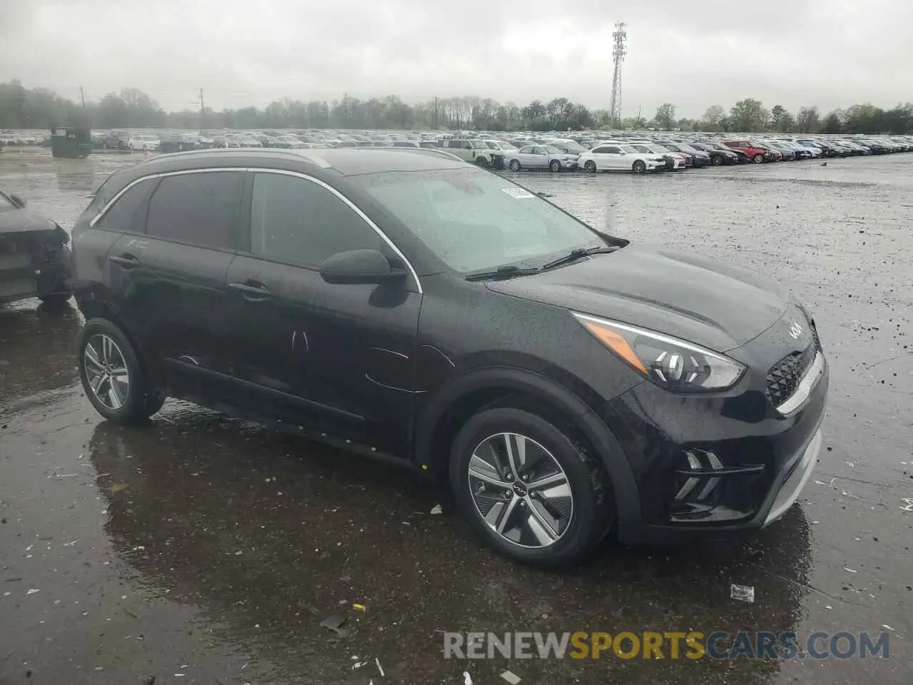 4 Фотография поврежденного автомобиля KNDCB3LC3N5534067 KIA NIRO 2022