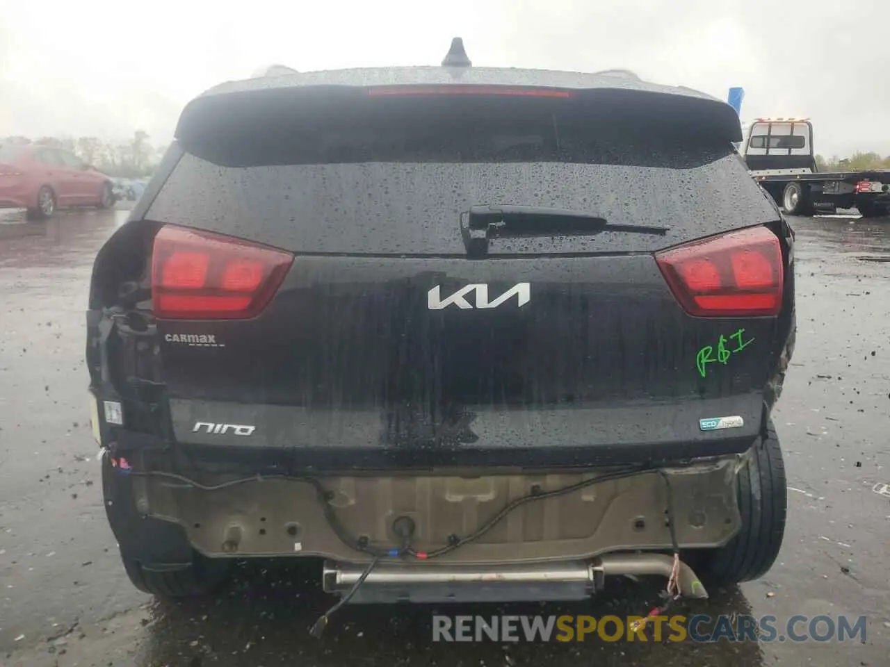 6 Фотография поврежденного автомобиля KNDCB3LC3N5534067 KIA NIRO 2022