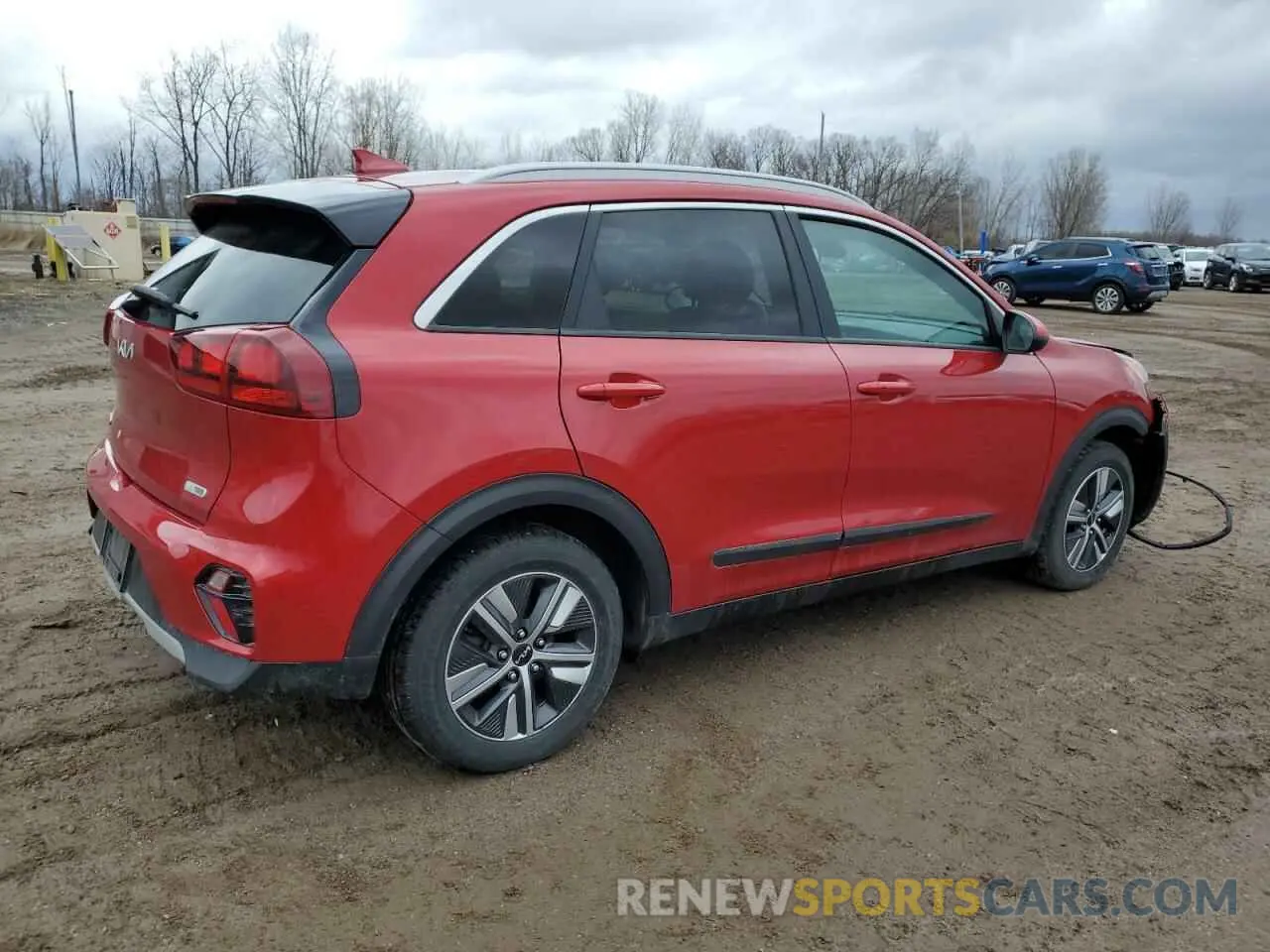 3 Photograph of a damaged car KNDCB3LC4N5509498 KIA NIRO 2022