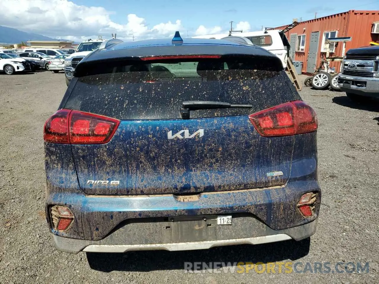 6 Photograph of a damaged car KNDCB3LC6N5500771 KIA NIRO 2022