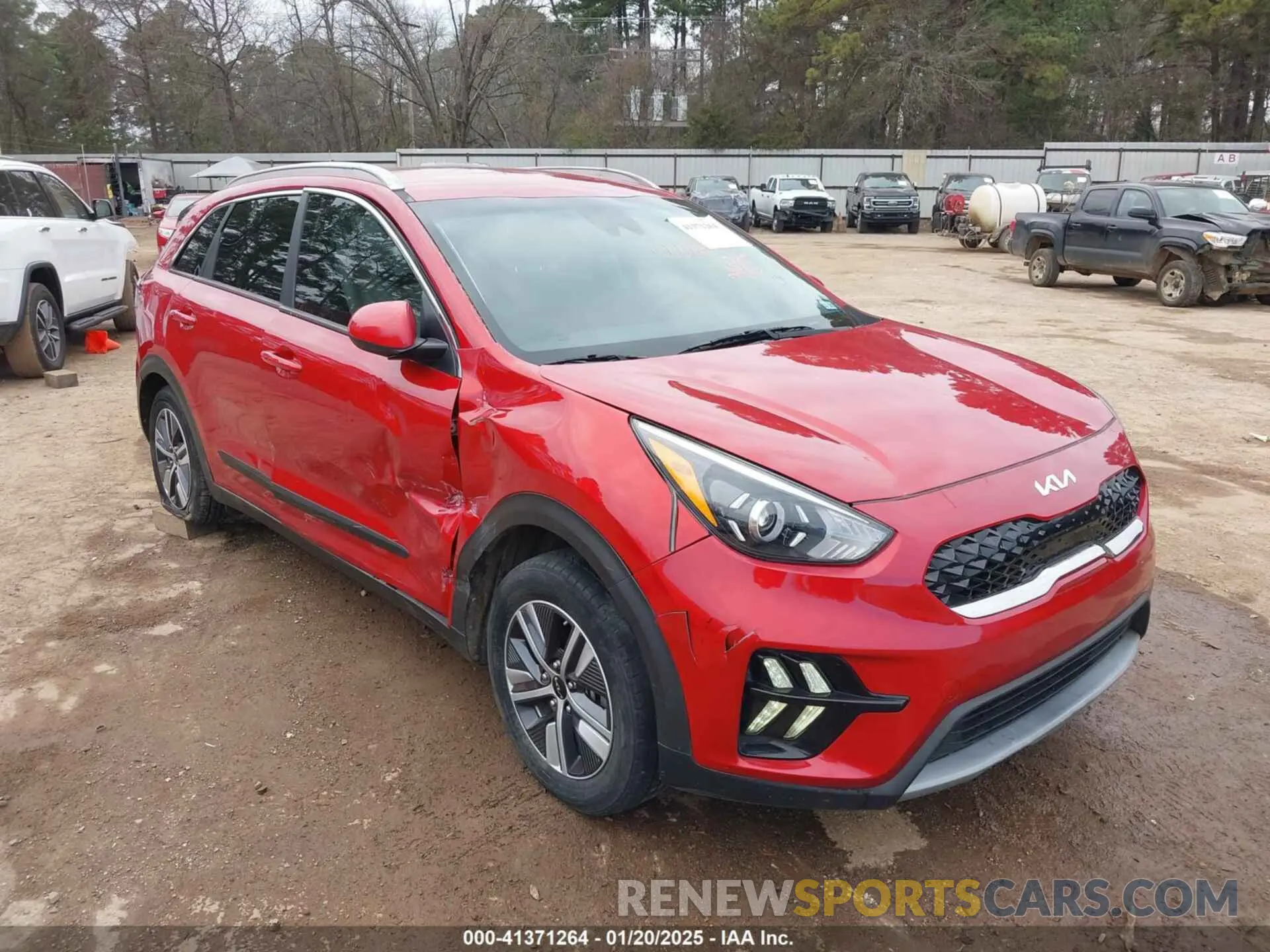 1 Фотография поврежденного автомобиля KNDCB3LC6N5524603 KIA NIRO 2022