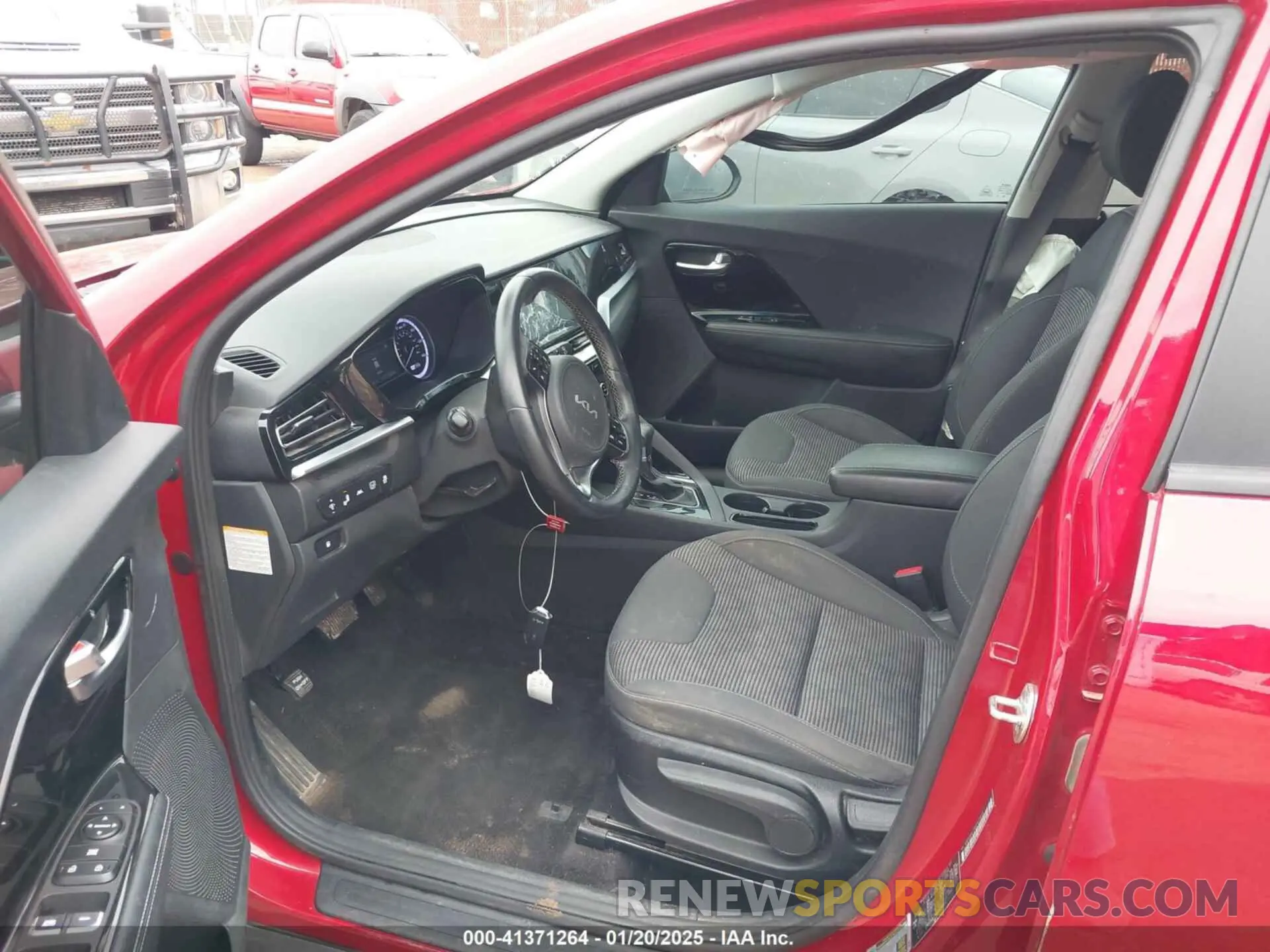 5 Фотография поврежденного автомобиля KNDCB3LC6N5524603 KIA NIRO 2022