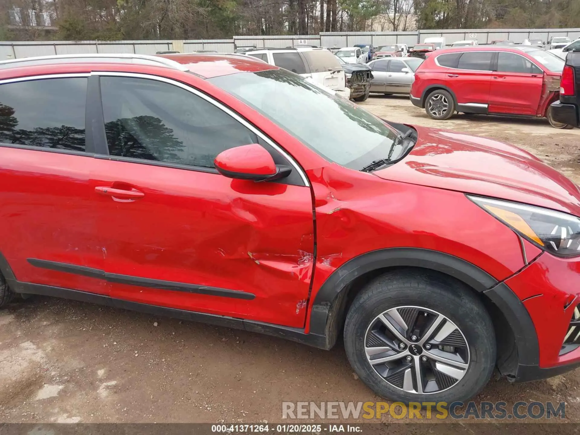 6 Фотография поврежденного автомобиля KNDCB3LC6N5524603 KIA NIRO 2022