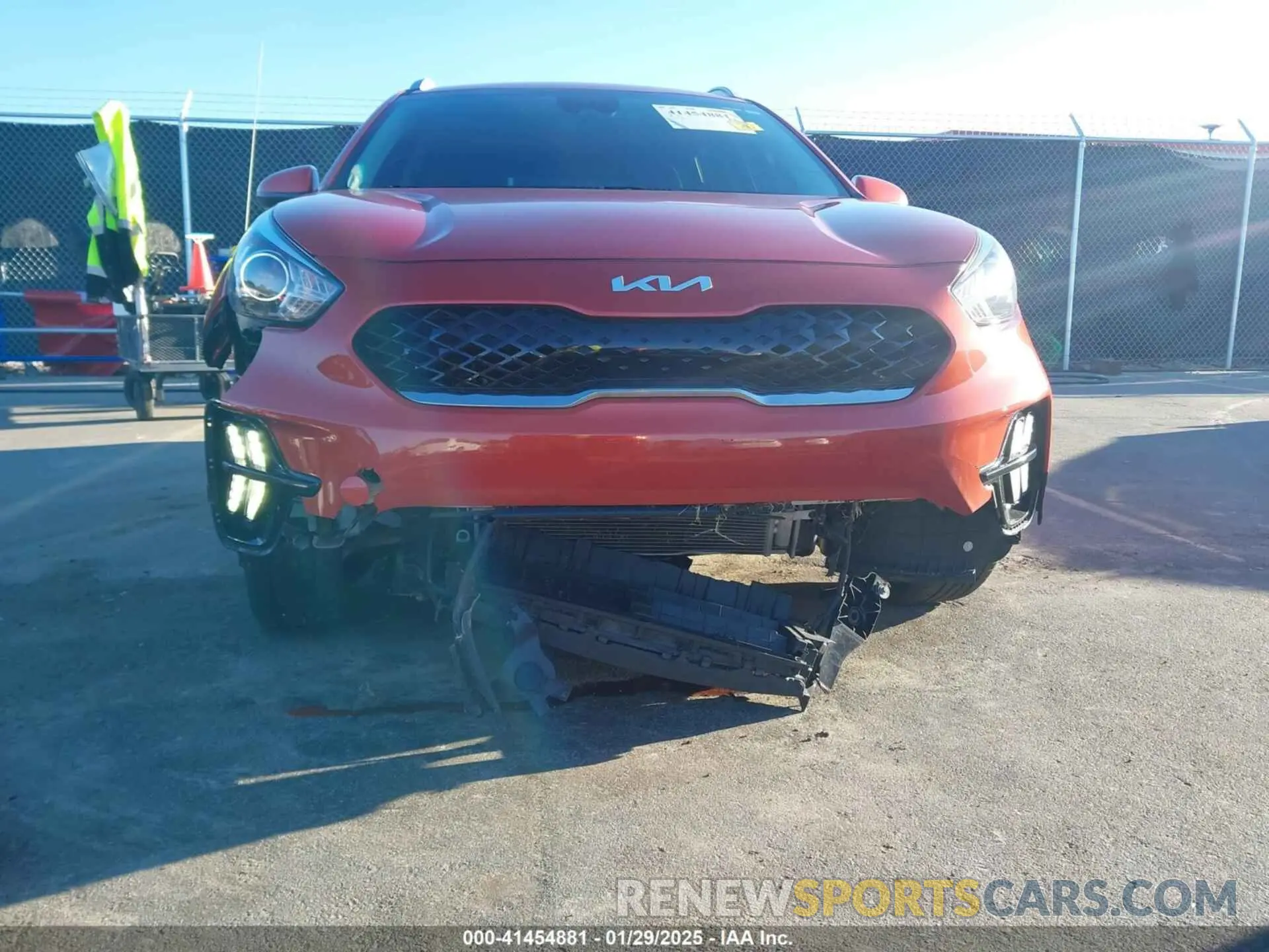 6 Фотография поврежденного автомобиля KNDCB3LC6N5539960 KIA NIRO 2022