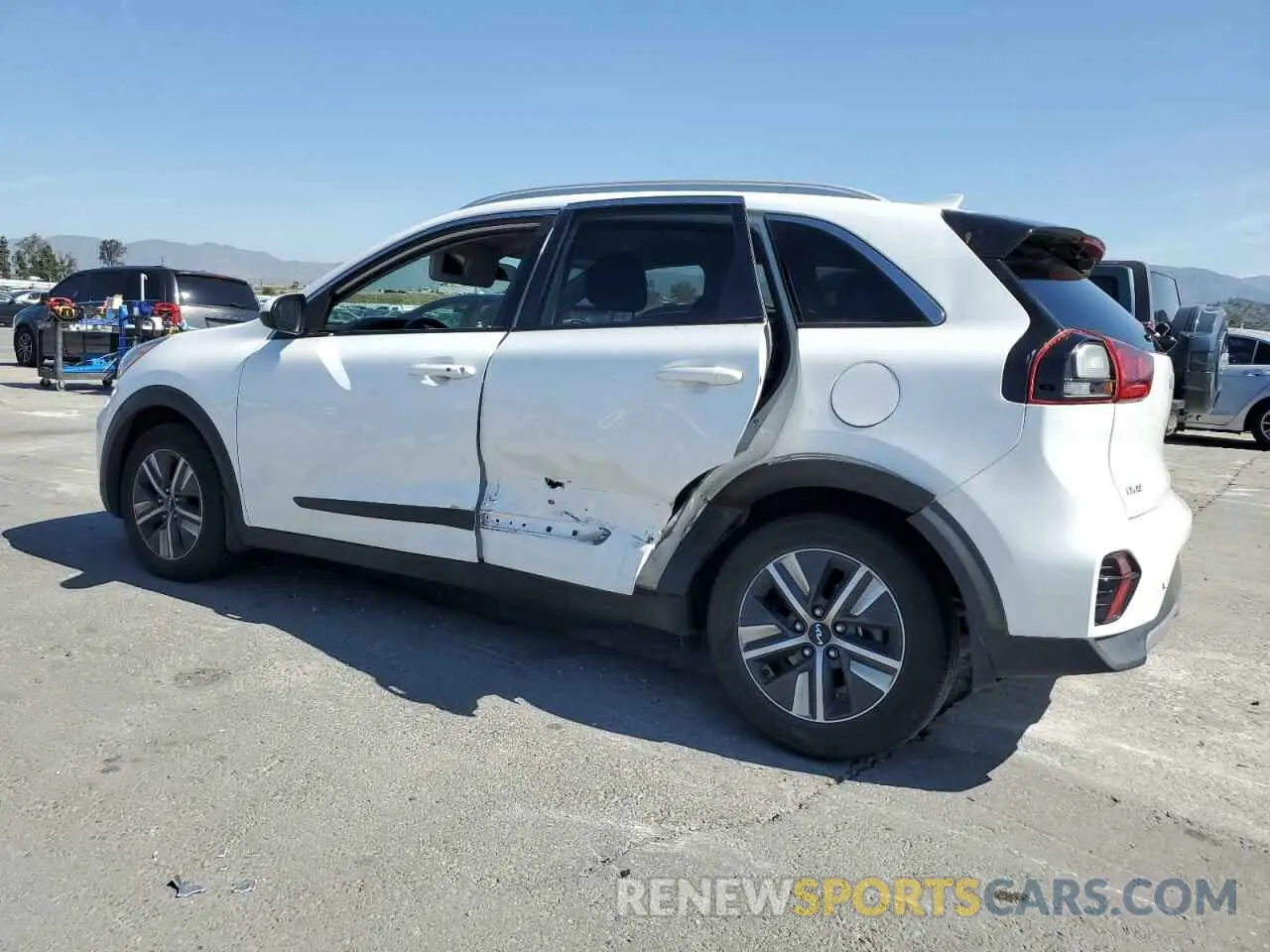 2 Фотография поврежденного автомобиля KNDCB3LC6N5548660 KIA NIRO 2022