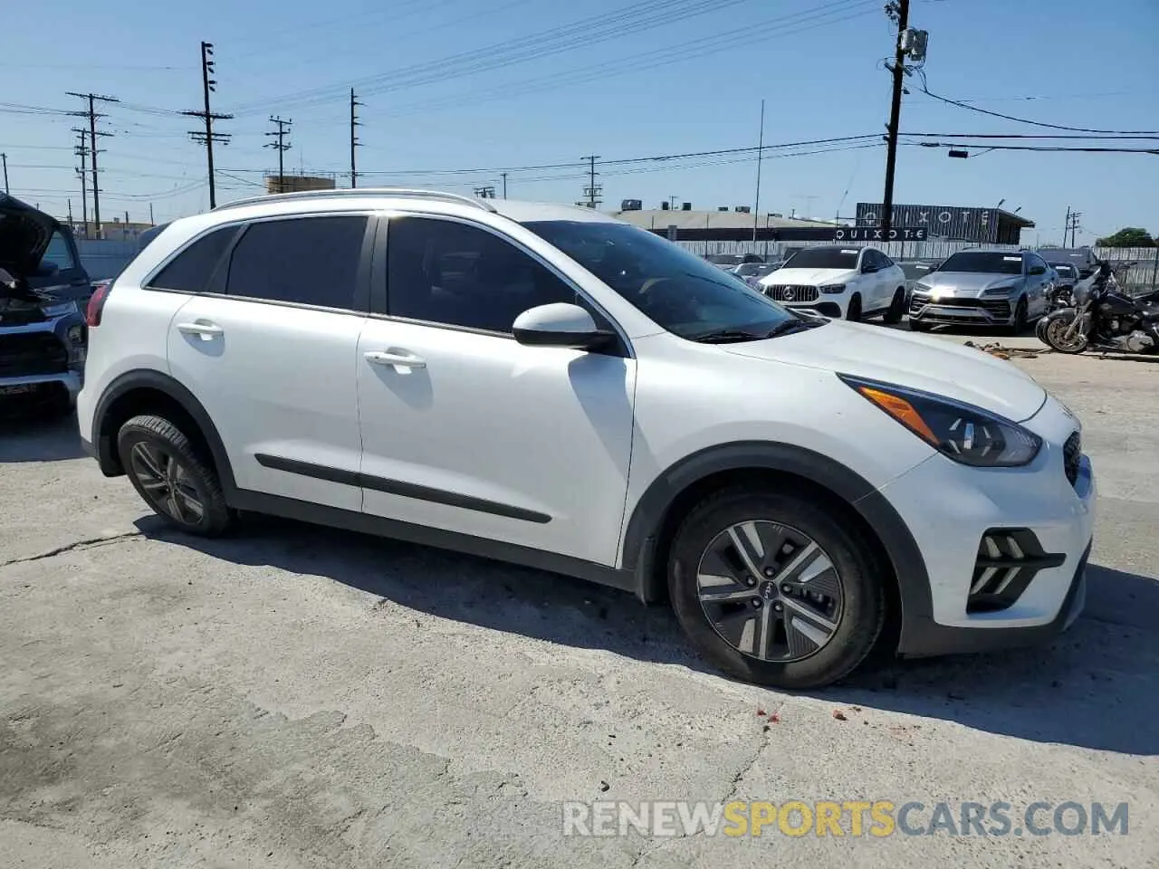 4 Фотография поврежденного автомобиля KNDCB3LC6N5548660 KIA NIRO 2022