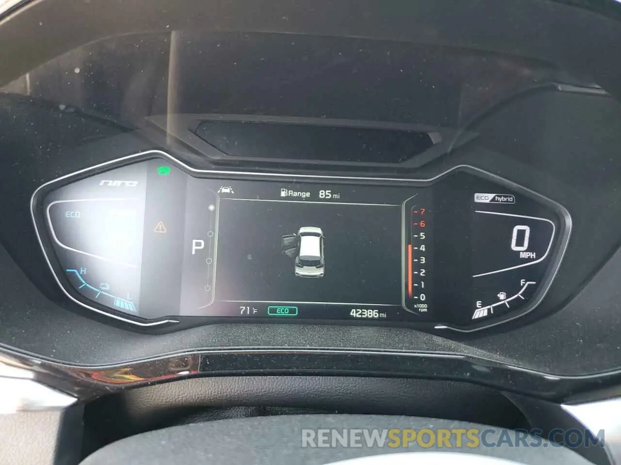 9 Фотография поврежденного автомобиля KNDCB3LC6N5548660 KIA NIRO 2022
