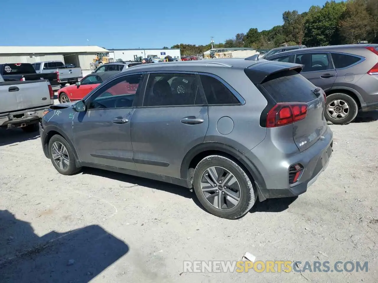 2 Photograph of a damaged car KNDCB3LC7N5498674 KIA NIRO 2022