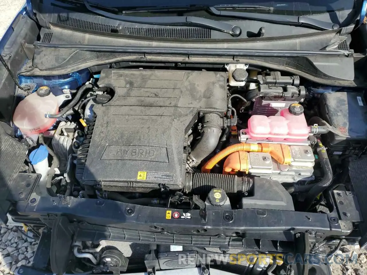12 Photograph of a damaged car KNDCB3LC7N5532550 KIA NIRO 2022