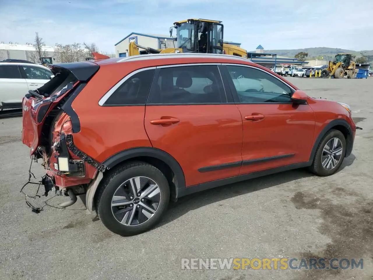 3 Фотография поврежденного автомобиля KNDCB3LC7N5548134 KIA NIRO 2022