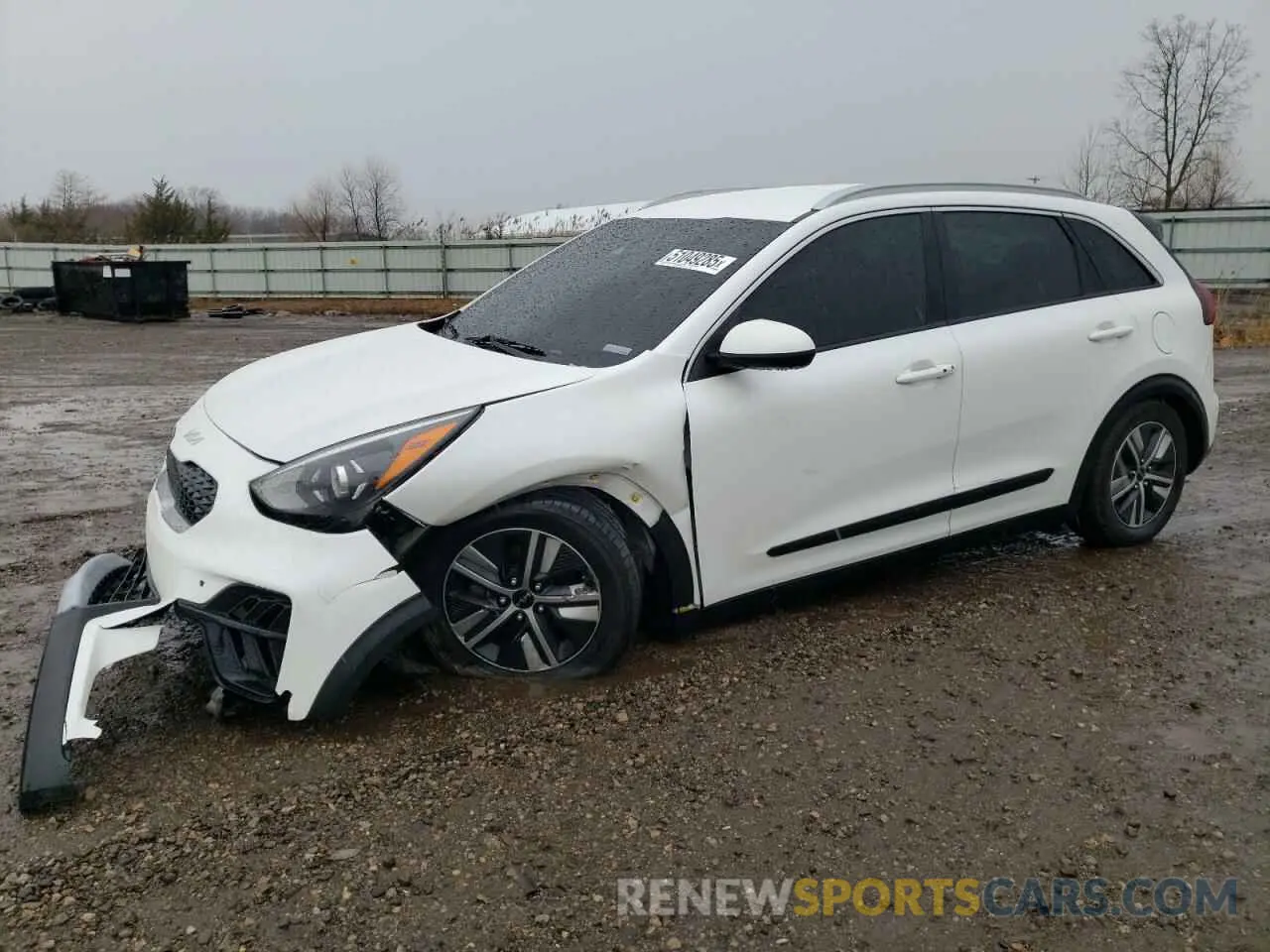 1 Фотография поврежденного автомобиля KNDCB3LC9N5509853 KIA NIRO 2022