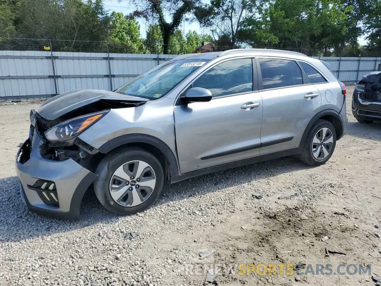 1 Photograph of a damaged car KNDCB3LC9N5535093 KIA NIRO 2022