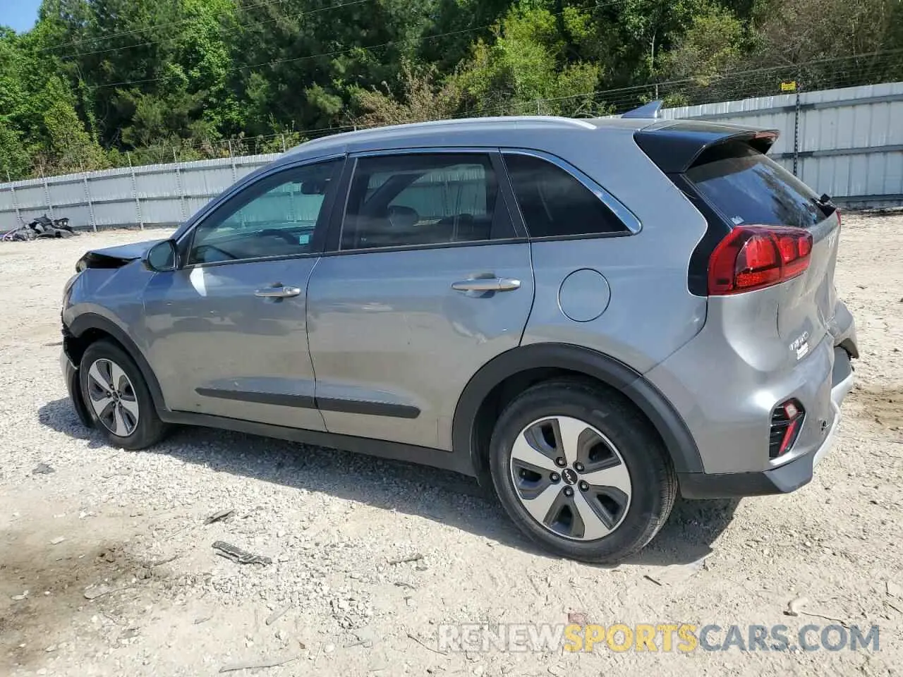 2 Photograph of a damaged car KNDCB3LC9N5535093 KIA NIRO 2022