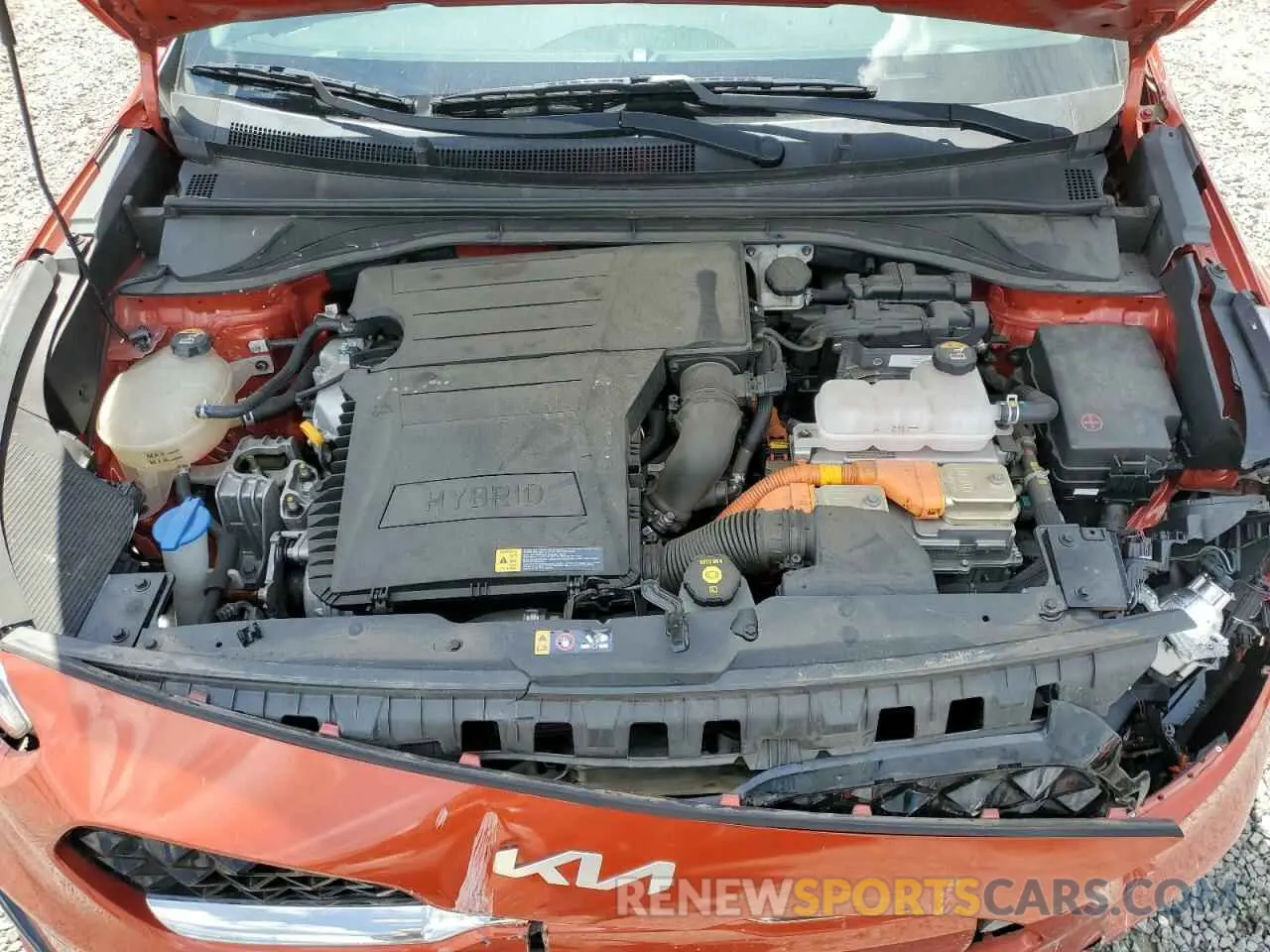 11 Photograph of a damaged car KNDCC3LC0N5494866 KIA NIRO 2022