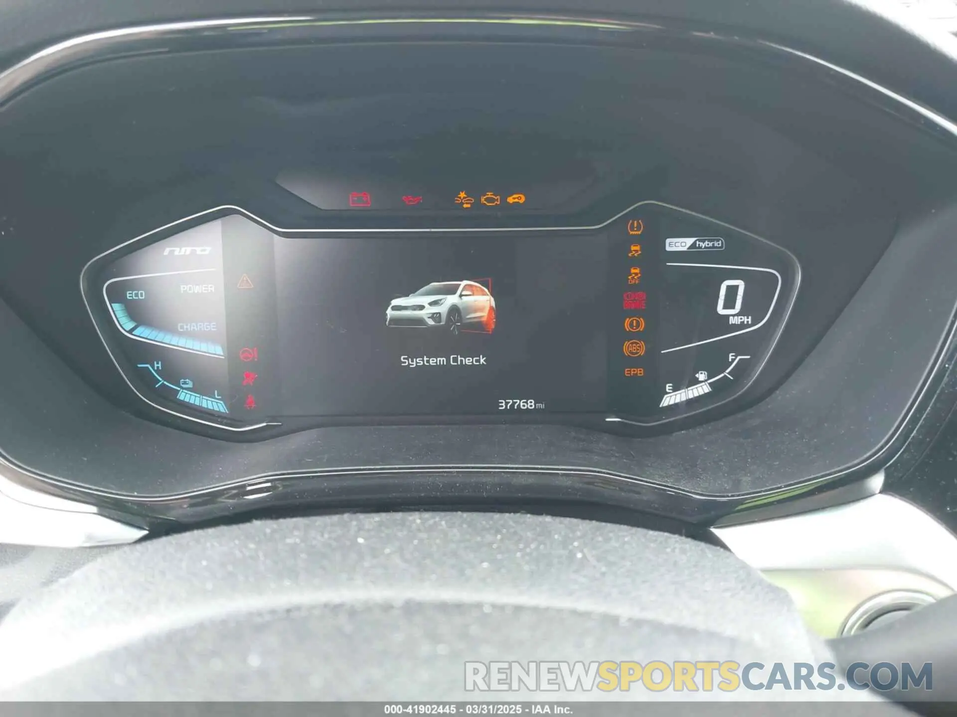 7 Photograph of a damaged car KNDCC3LC4N5522135 KIA NIRO 2022