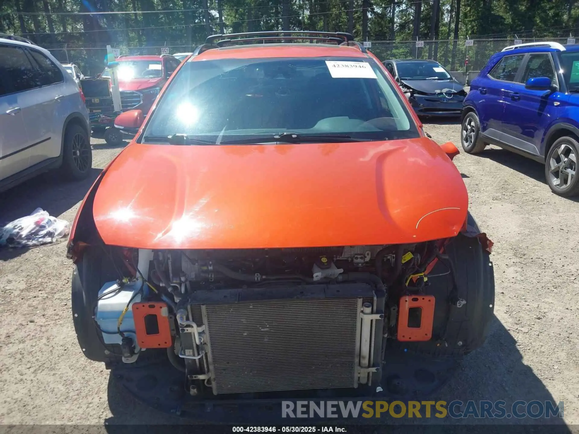 13 Photograph of a damaged car KNDCC3LCXN5495264 KIA NIRO 2022