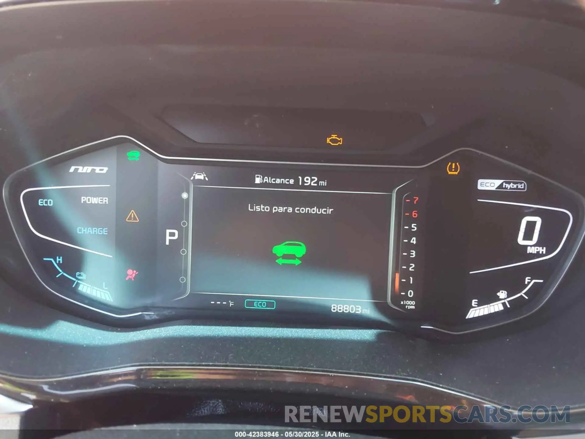 7 Photograph of a damaged car KNDCC3LCXN5495264 KIA NIRO 2022