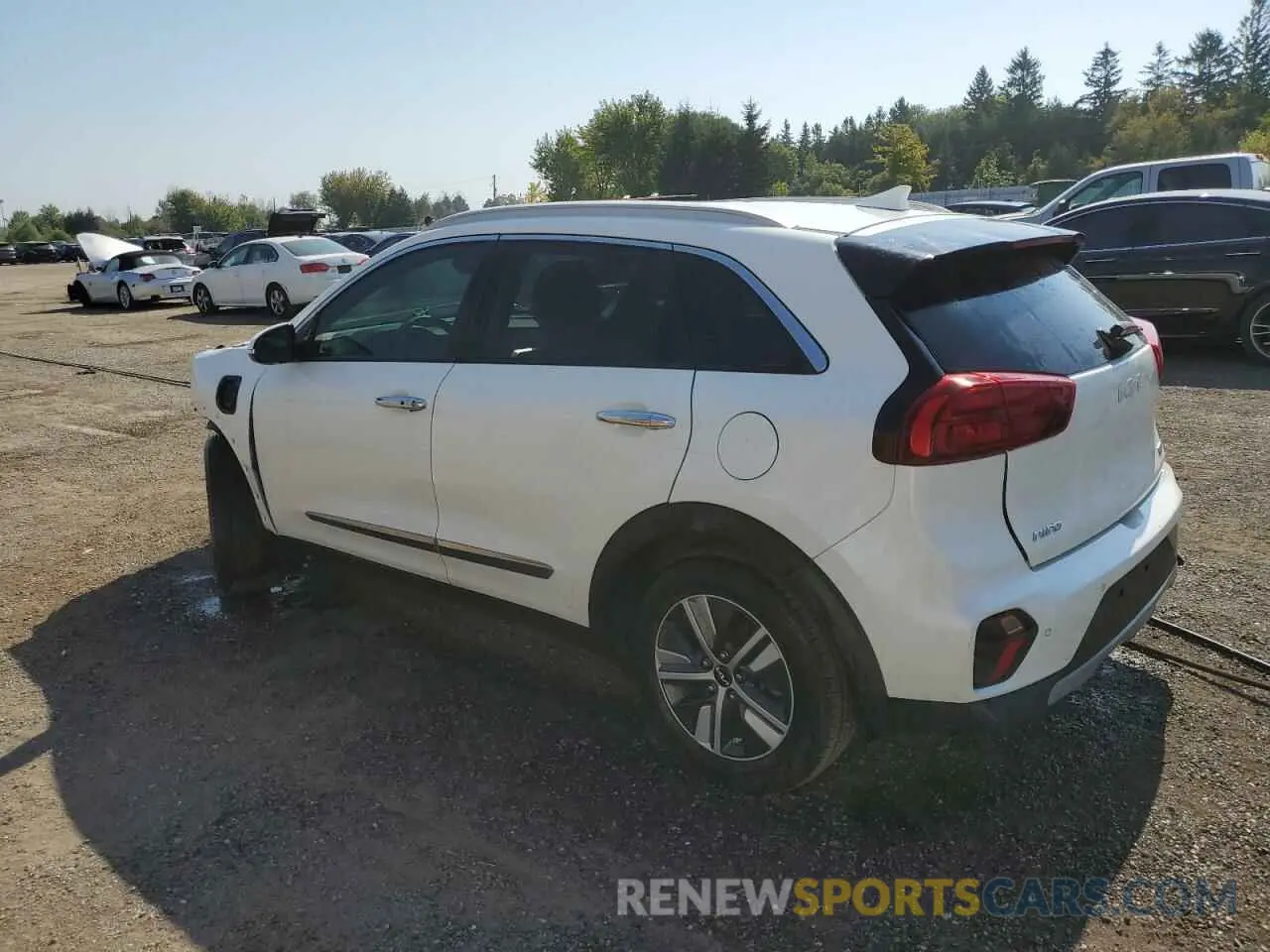 2 Фотография поврежденного автомобиля KNDCC3LD4N5511547 KIA NIRO 2022