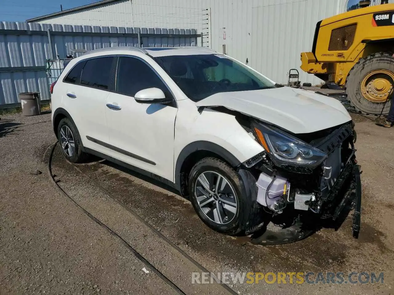 4 Фотография поврежденного автомобиля KNDCC3LD4N5511547 KIA NIRO 2022